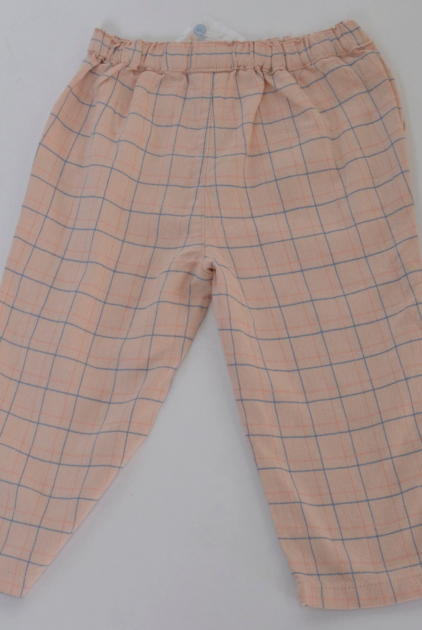 جينجرسنابس بنطلون بناتي رضع كاروهات بأزرار أمامية متعدد الألوان