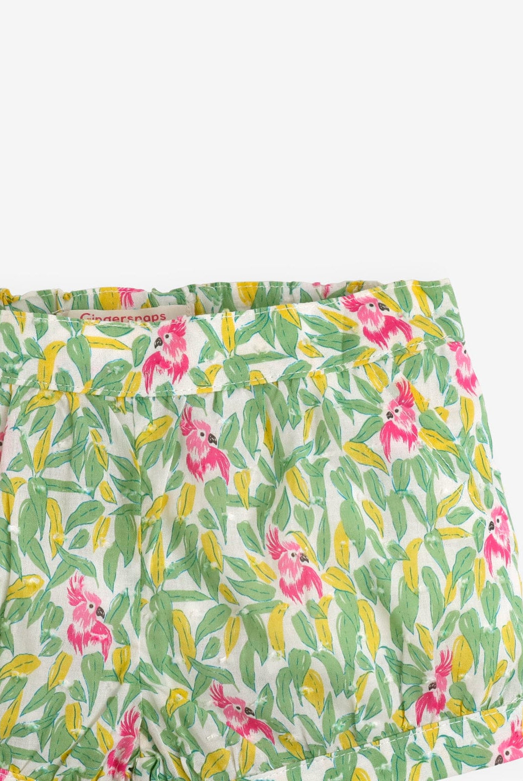 جينجرسنابس شورت قصير بناتي مشجر متعدد الألوان