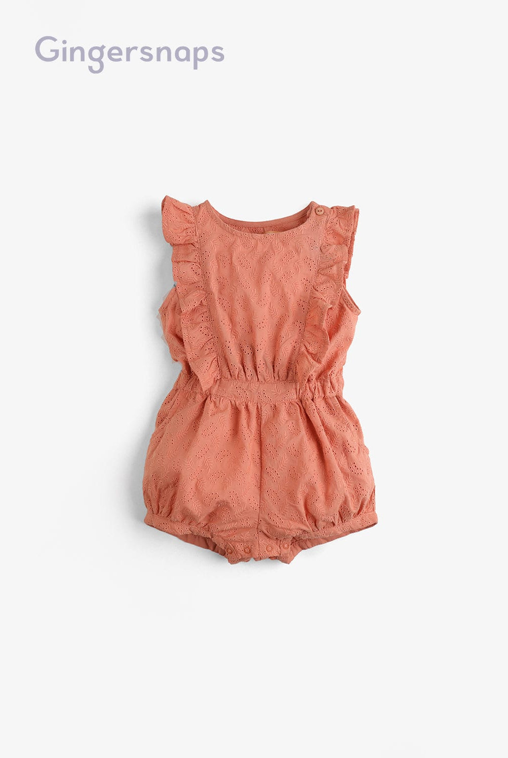 جينجرسنابس جمبسوت مخصر شورت وكت بناتي بني