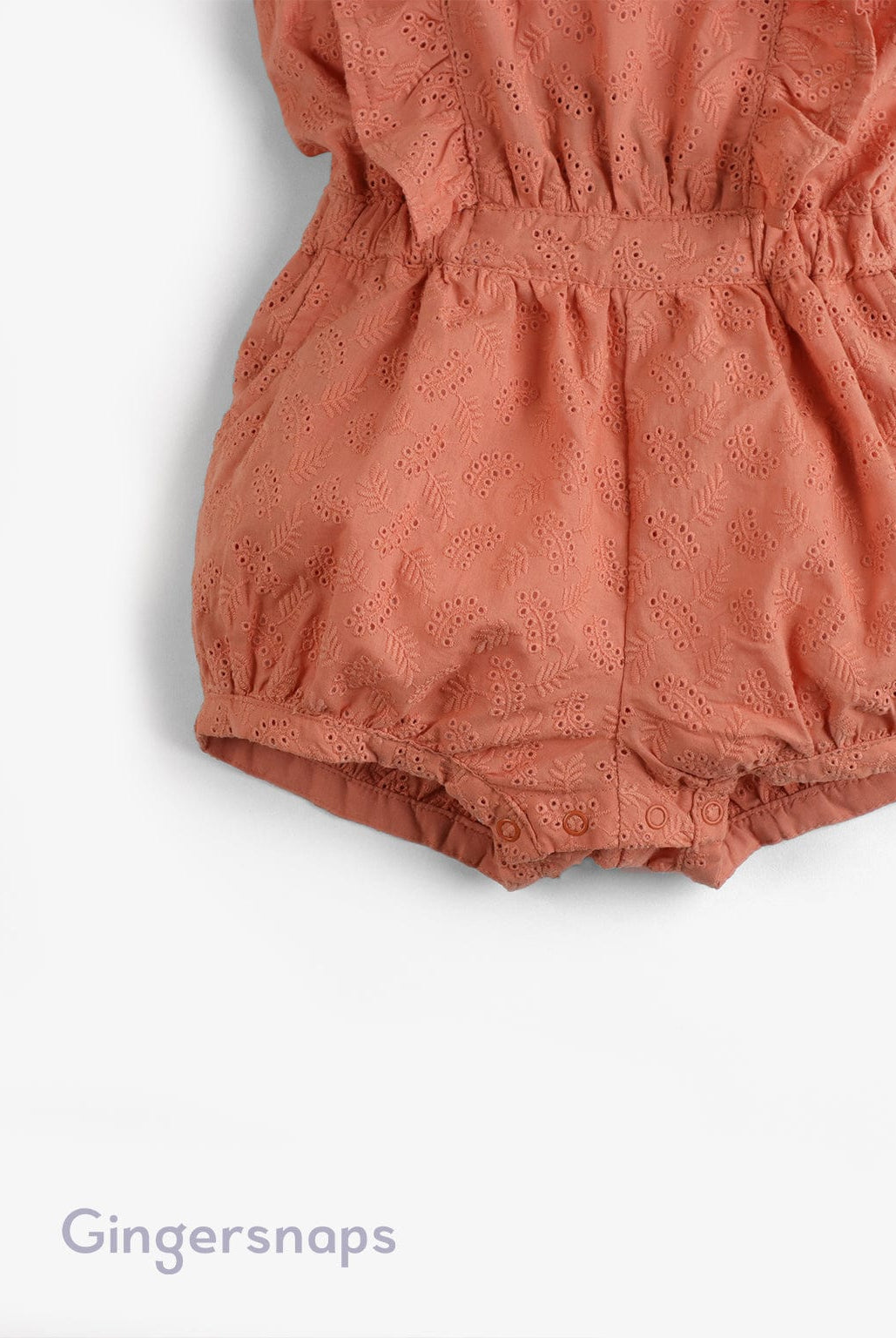 جينجرسنابس جمبسوت مخصر شورت وكت بناتي بني