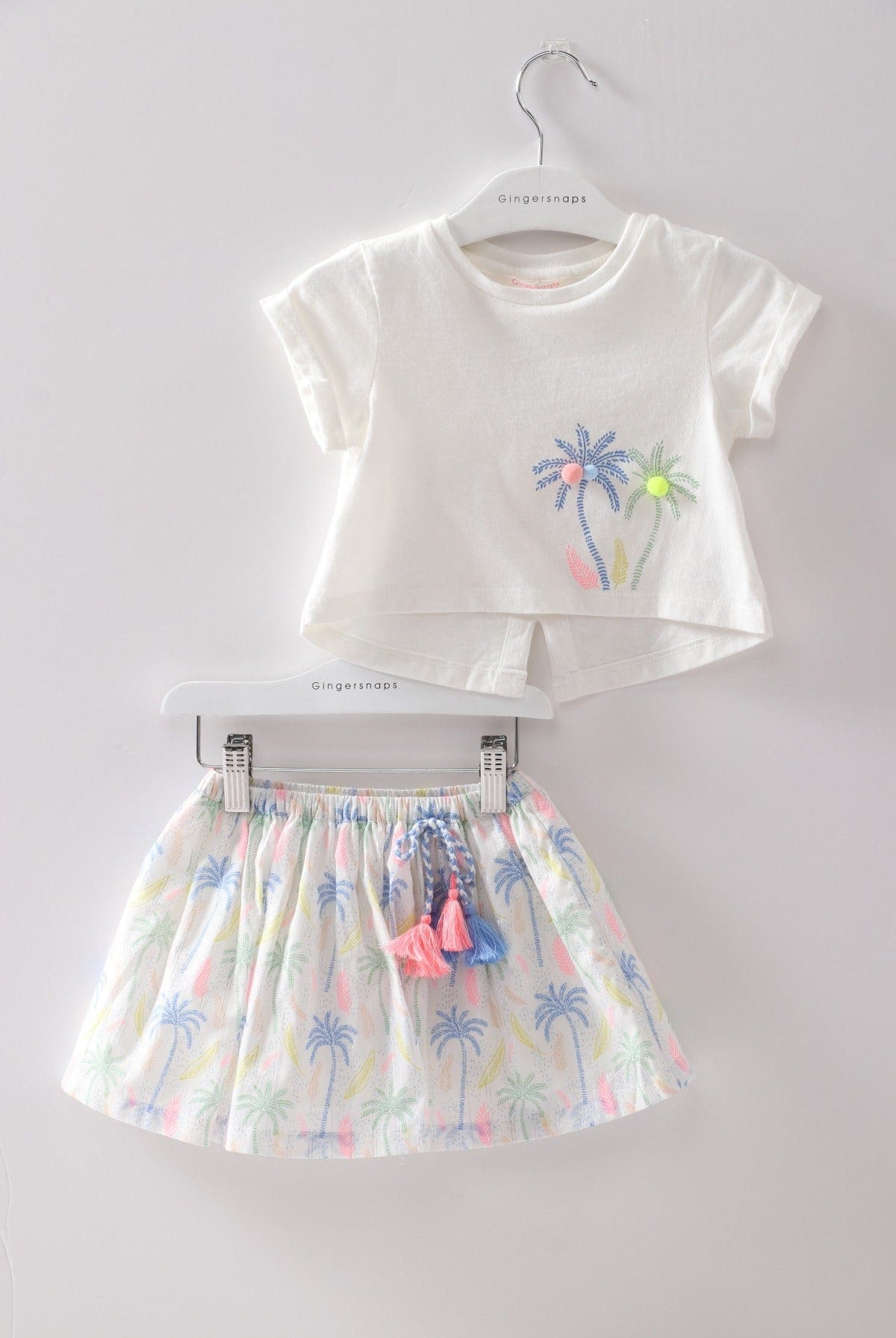 جينجرسنابس تنورة بناتي رضع مشجرة متعدد الألوان