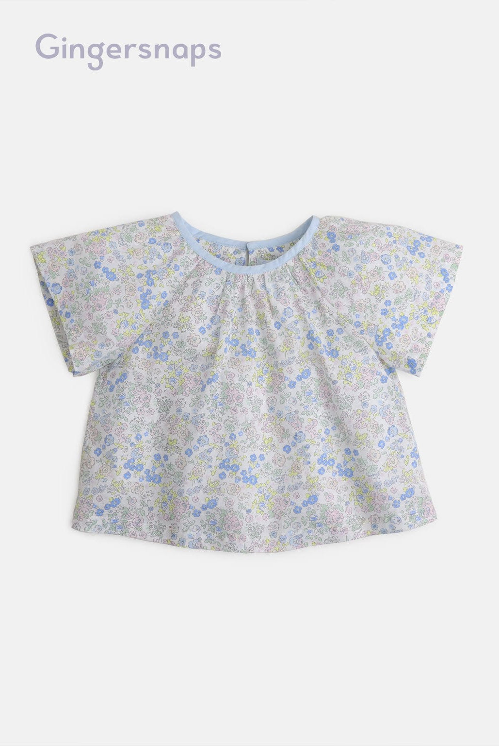 جينجرسنابس طقم بنطلون وبلوزة منقوشة بناتي أطفال متعدد الألوان