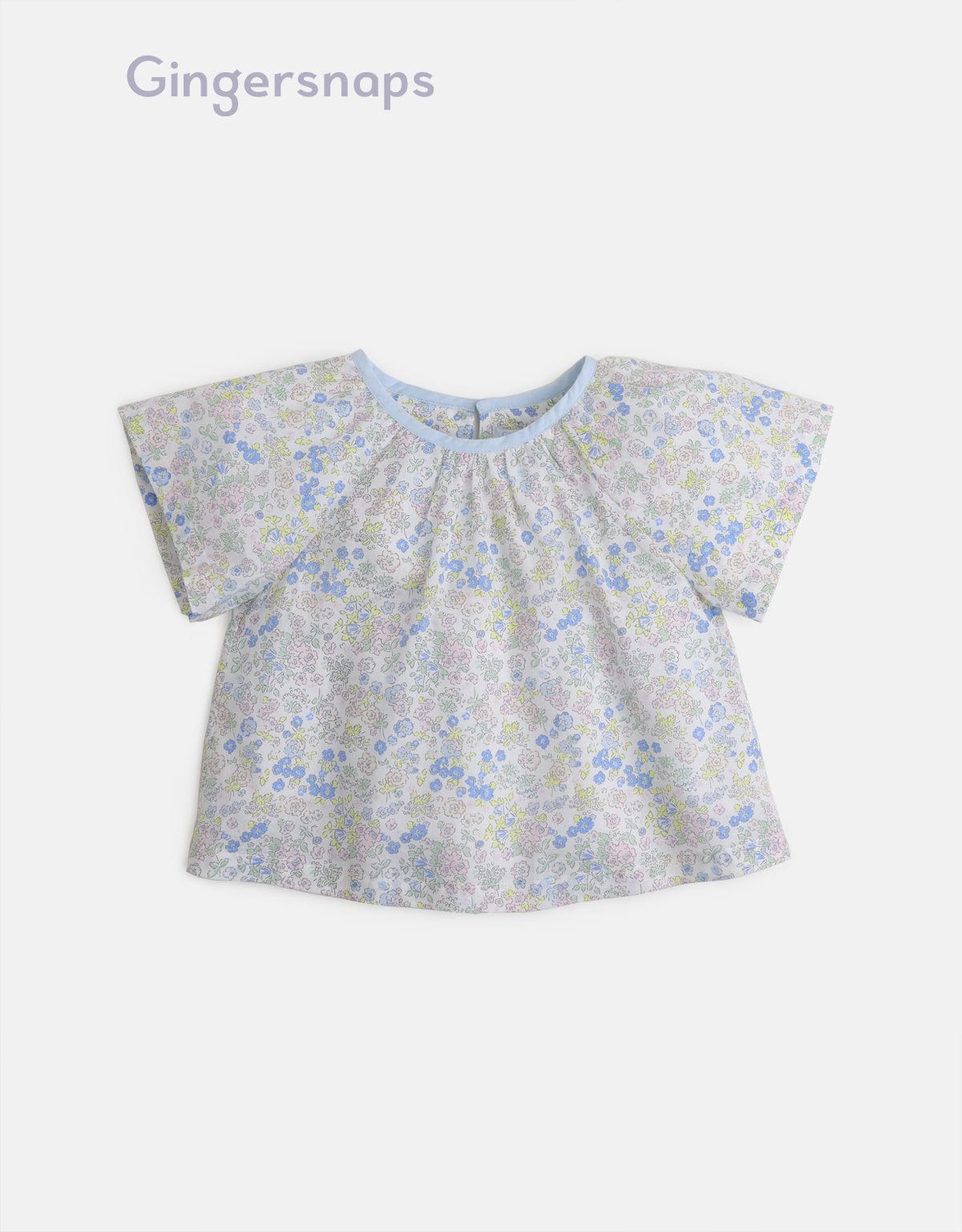 جينجرسنابس طقم بنطلون وبلوزة منقوشة بناتي أطفال متعدد الألوان