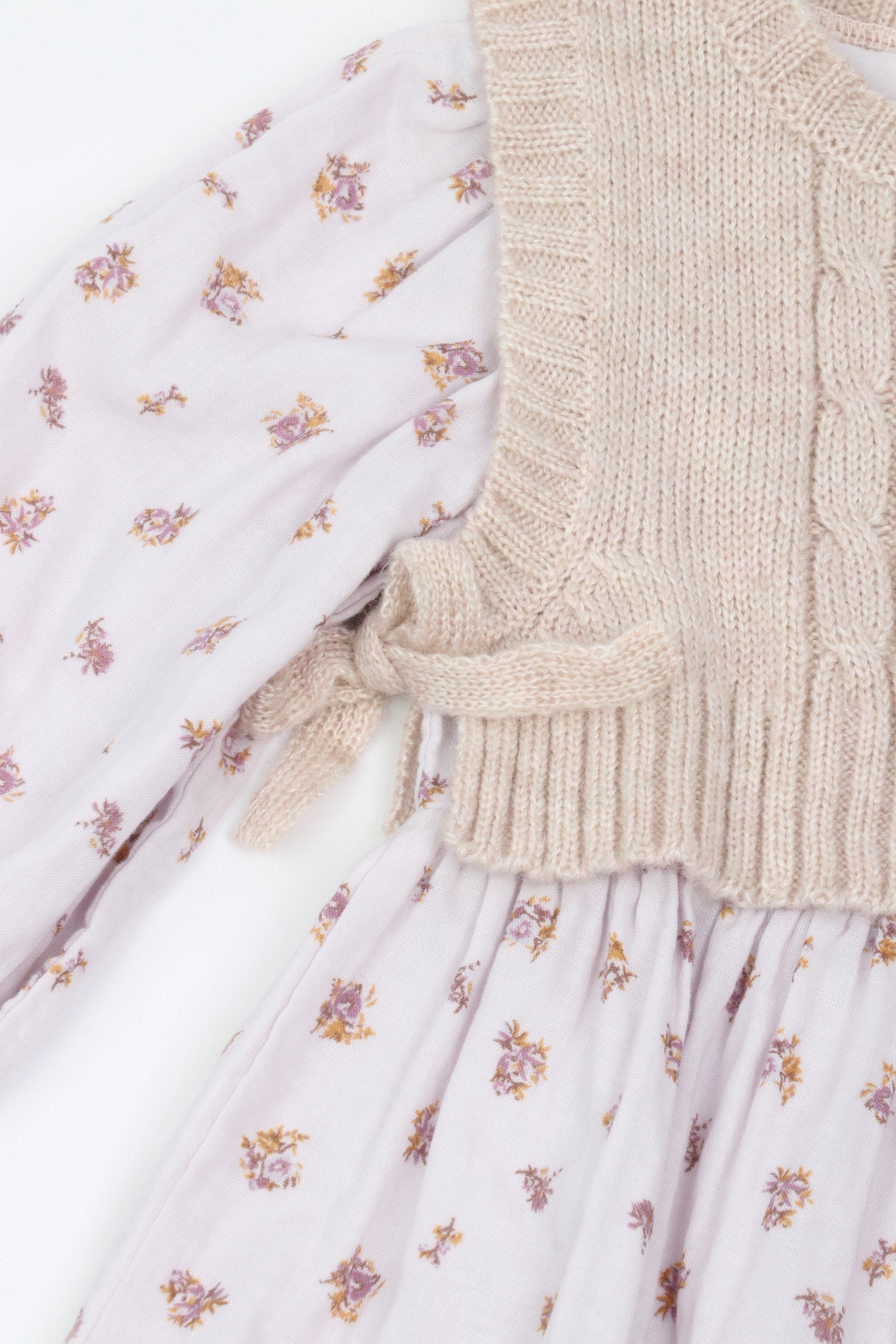 جينجرسنابس فستان بيبي منقوش أرجواني