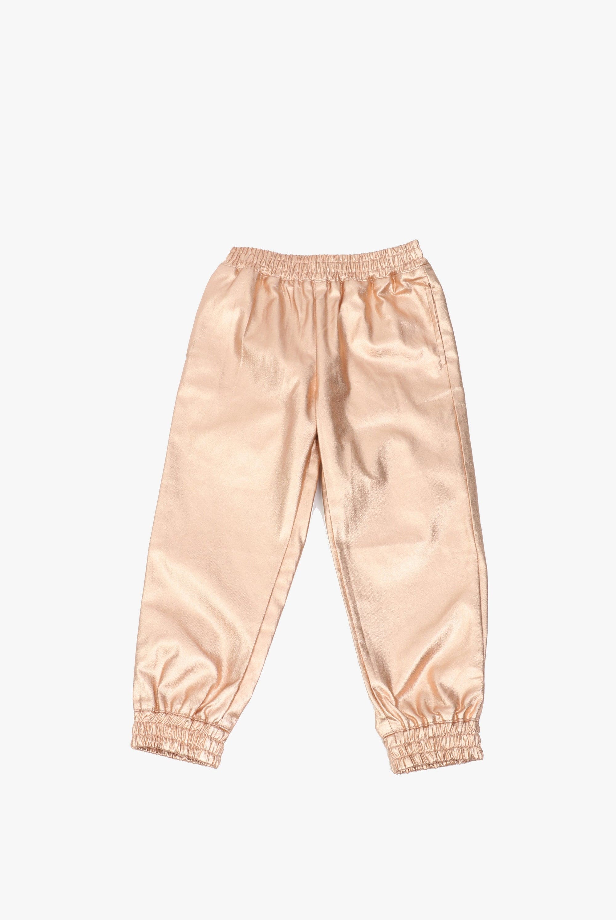 جينجرسنابس بنطلون لامع بناتي الصغار معدني