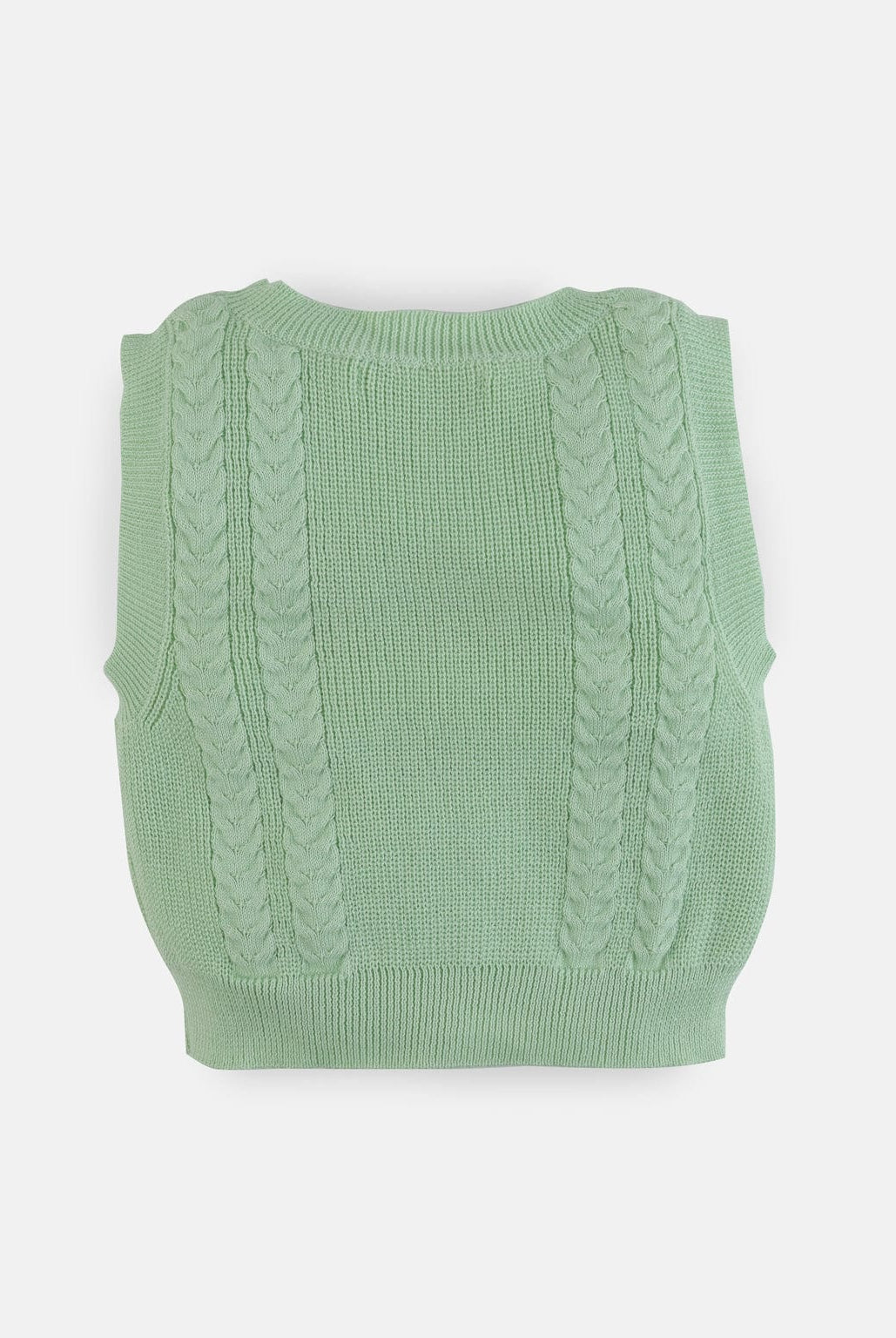 جينجرسنابس بلوزة بناتي منسوجة مزينة بياقة عريضة أخضر