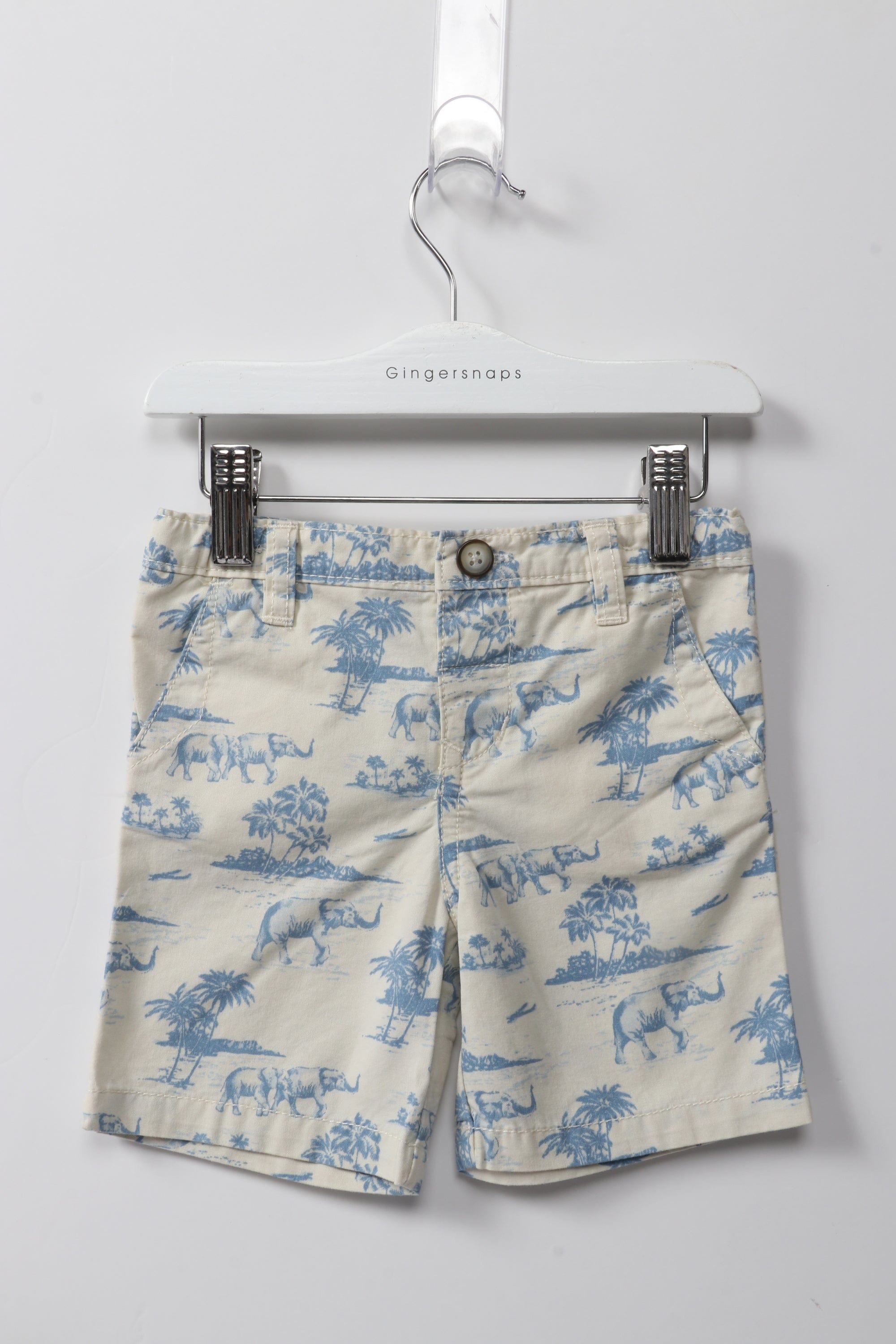 جينجرسنابس شورت مشجر ولادي طويل بسحاب رملي