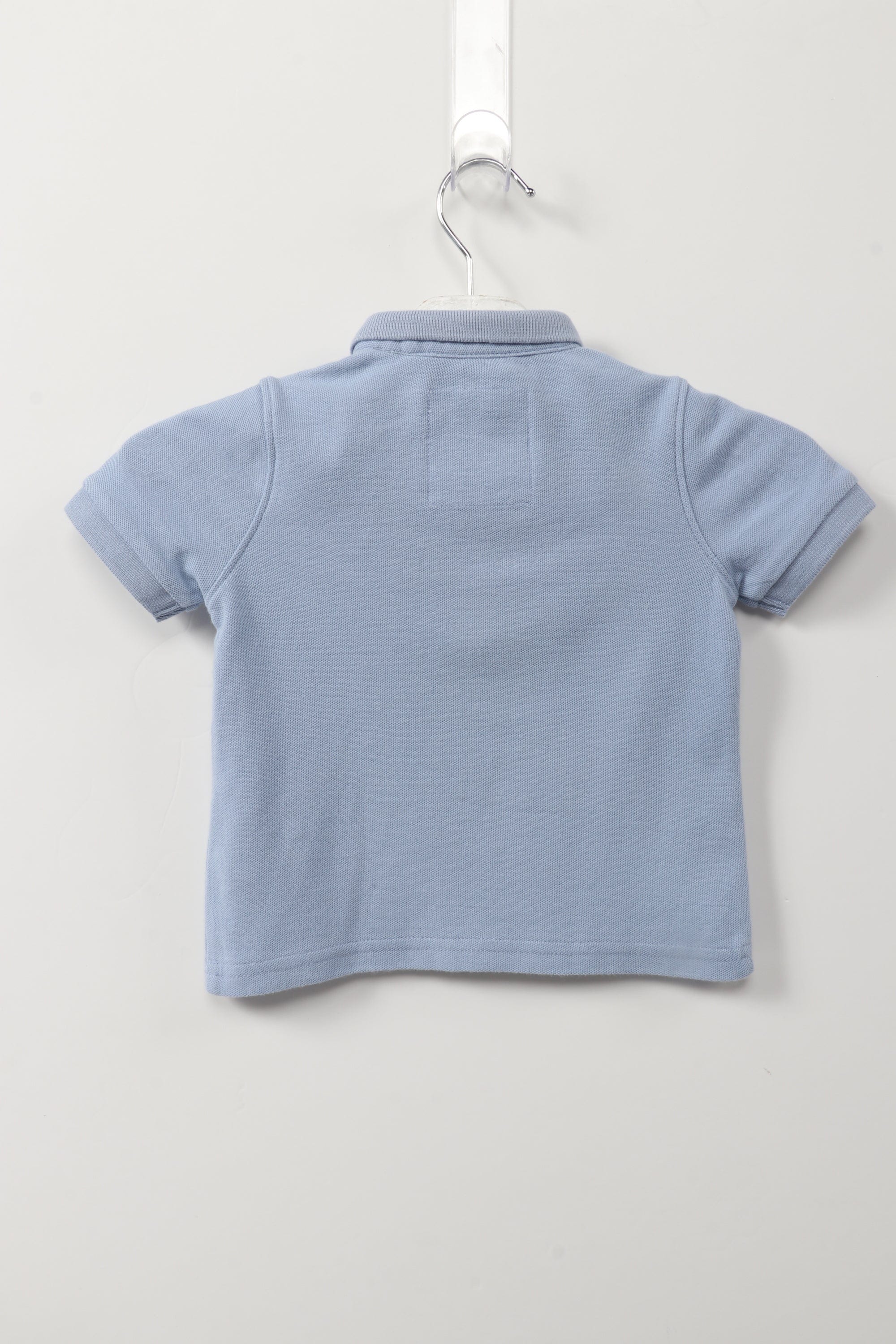 جينجرسنابس تيشيرت بولو أولادي سادة بنقشة تايجر علي الصدر أزرق