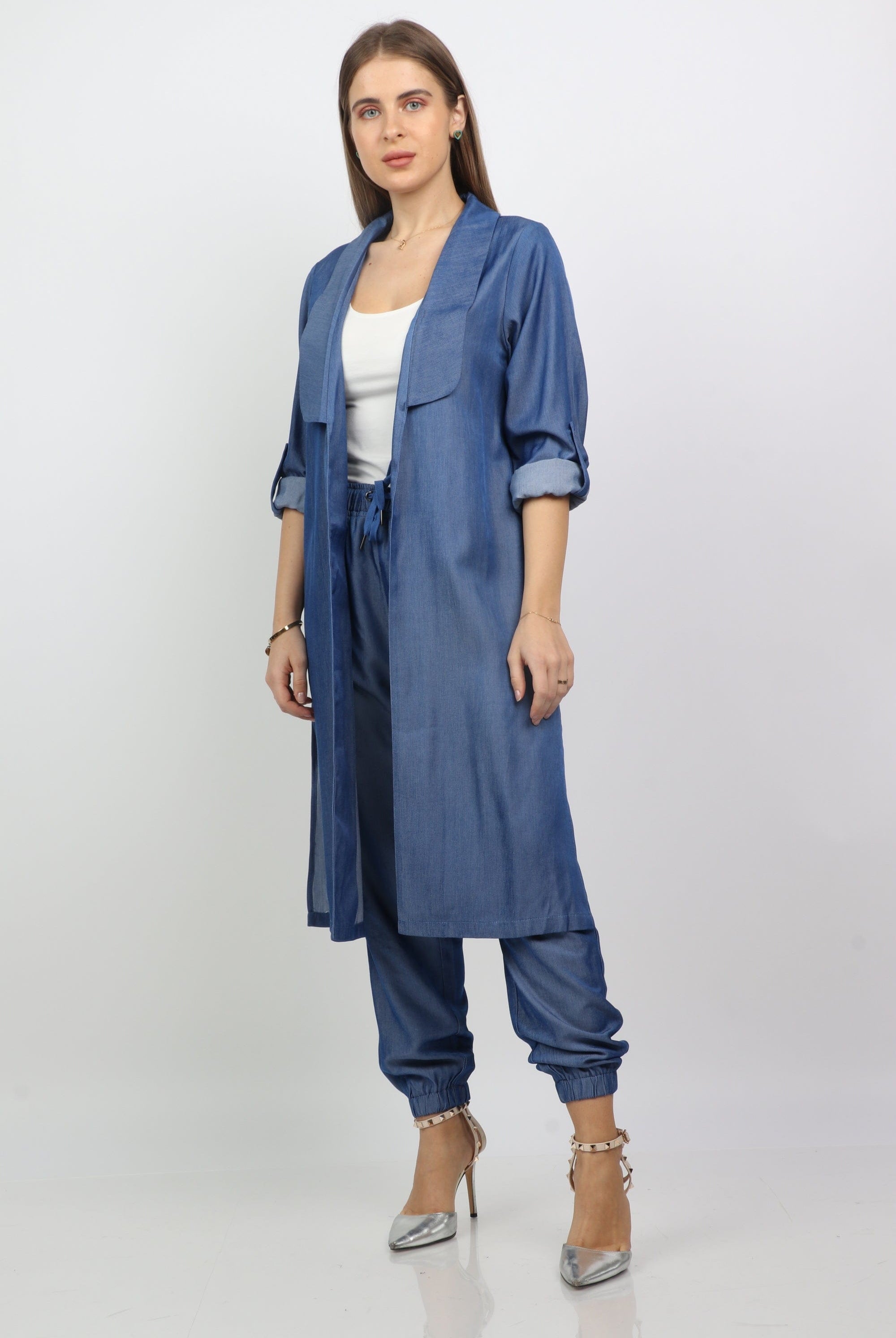 نتشي كارديجان طويل كم طويل نسائي