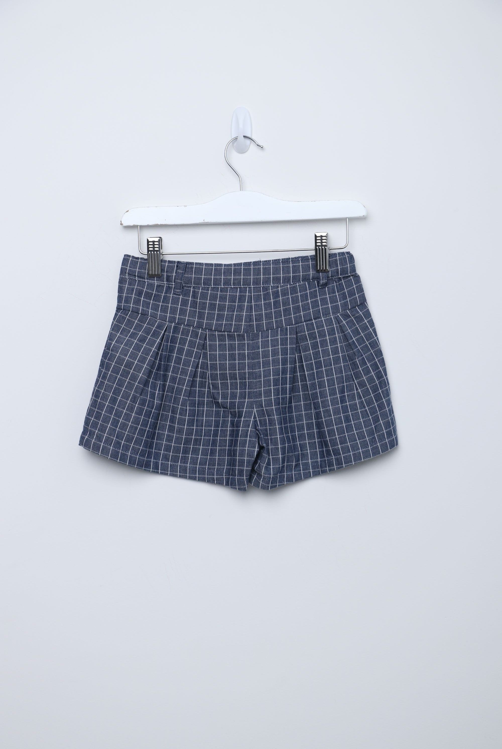 جينجرسنابس شورت كاروهات هاي ويست بناتي أزرق غامق