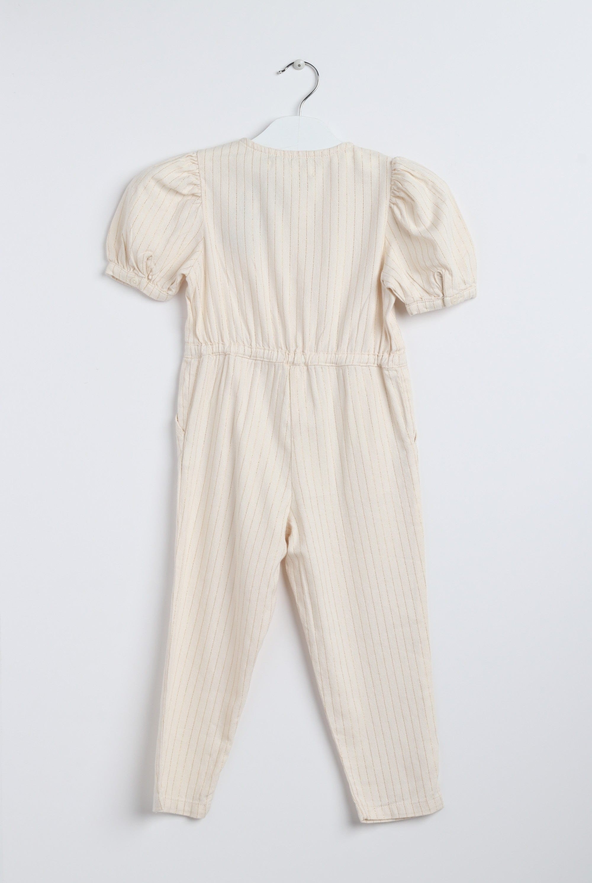 جينجرسنابس جمبسوت مخطط بالطول مخصر برباط طويل نص كم بناتي كريمي