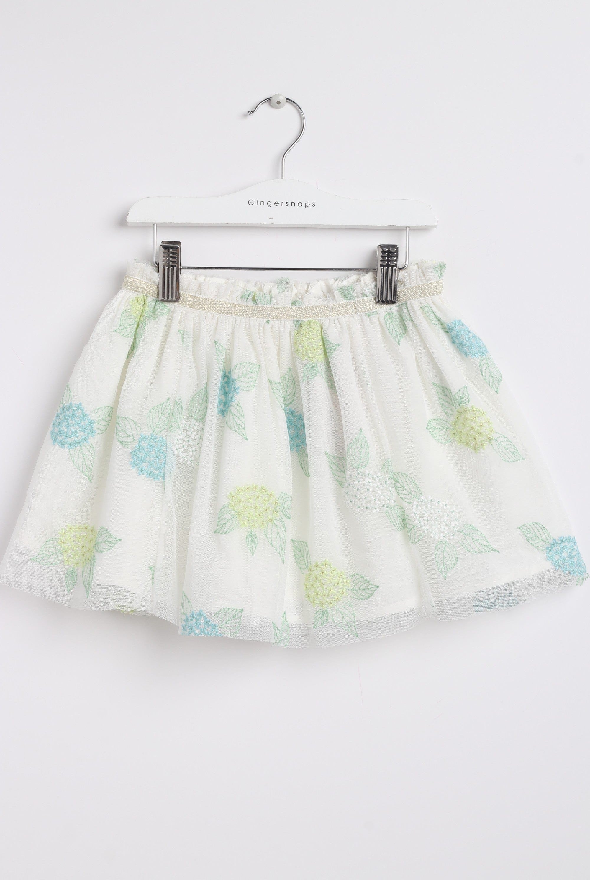 جينجرسنابس تنورة بناتي كلوش موردة متعدد الألوان