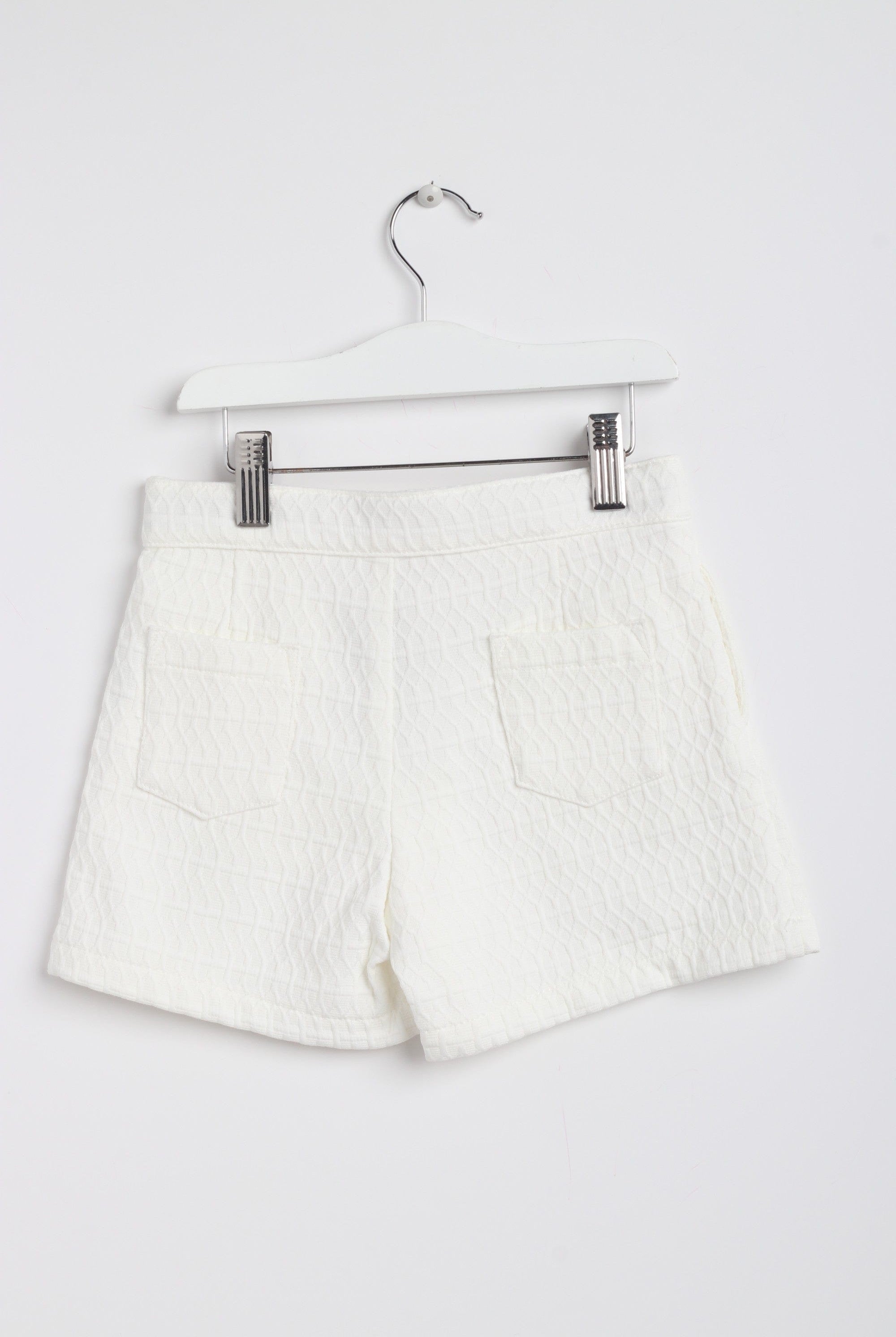 جينجرسنابس شورت بناتي سادة مضلع أوف وايت