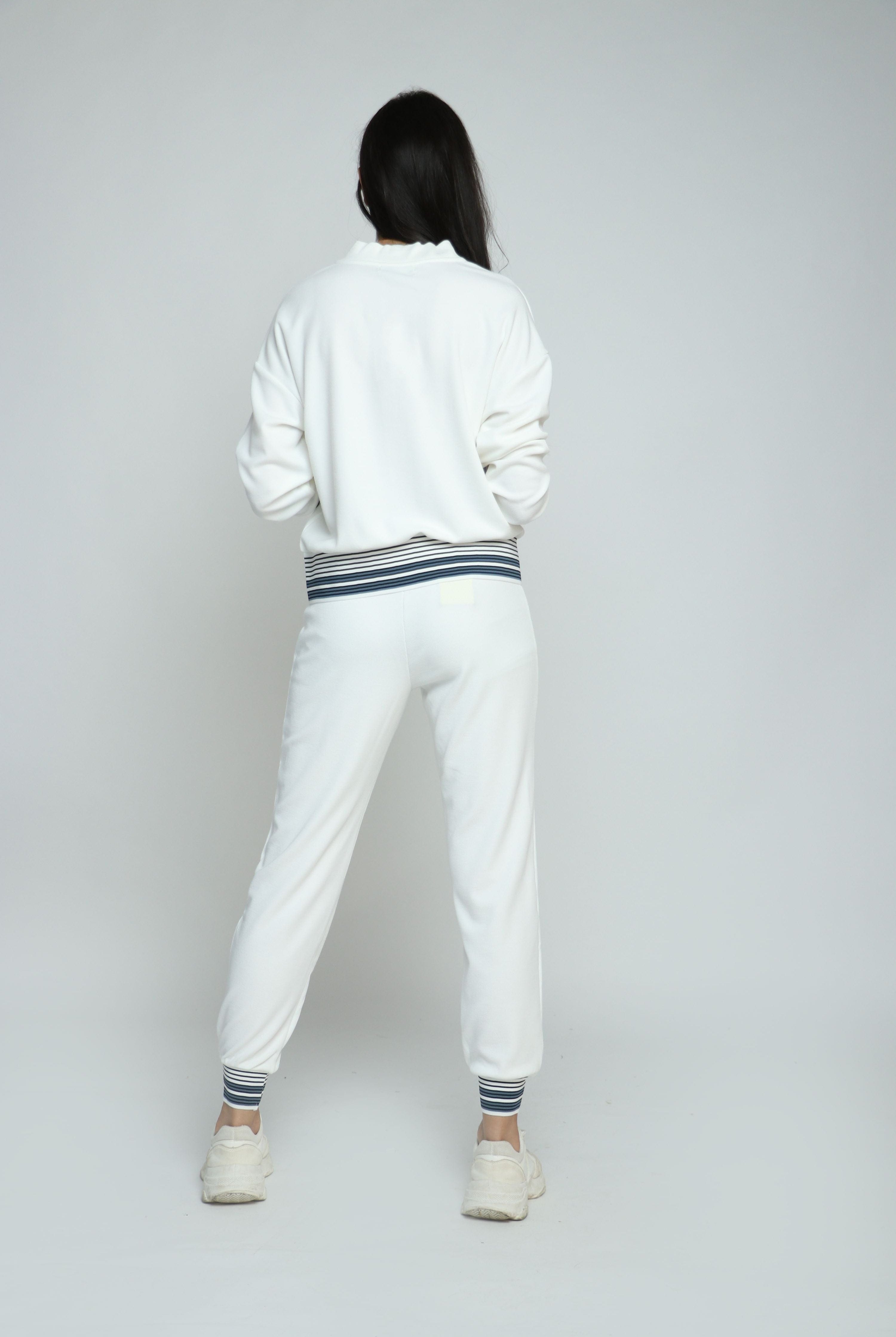 ميكا بنطلون رياضي طويل بمطاط على الكاحل نسائي