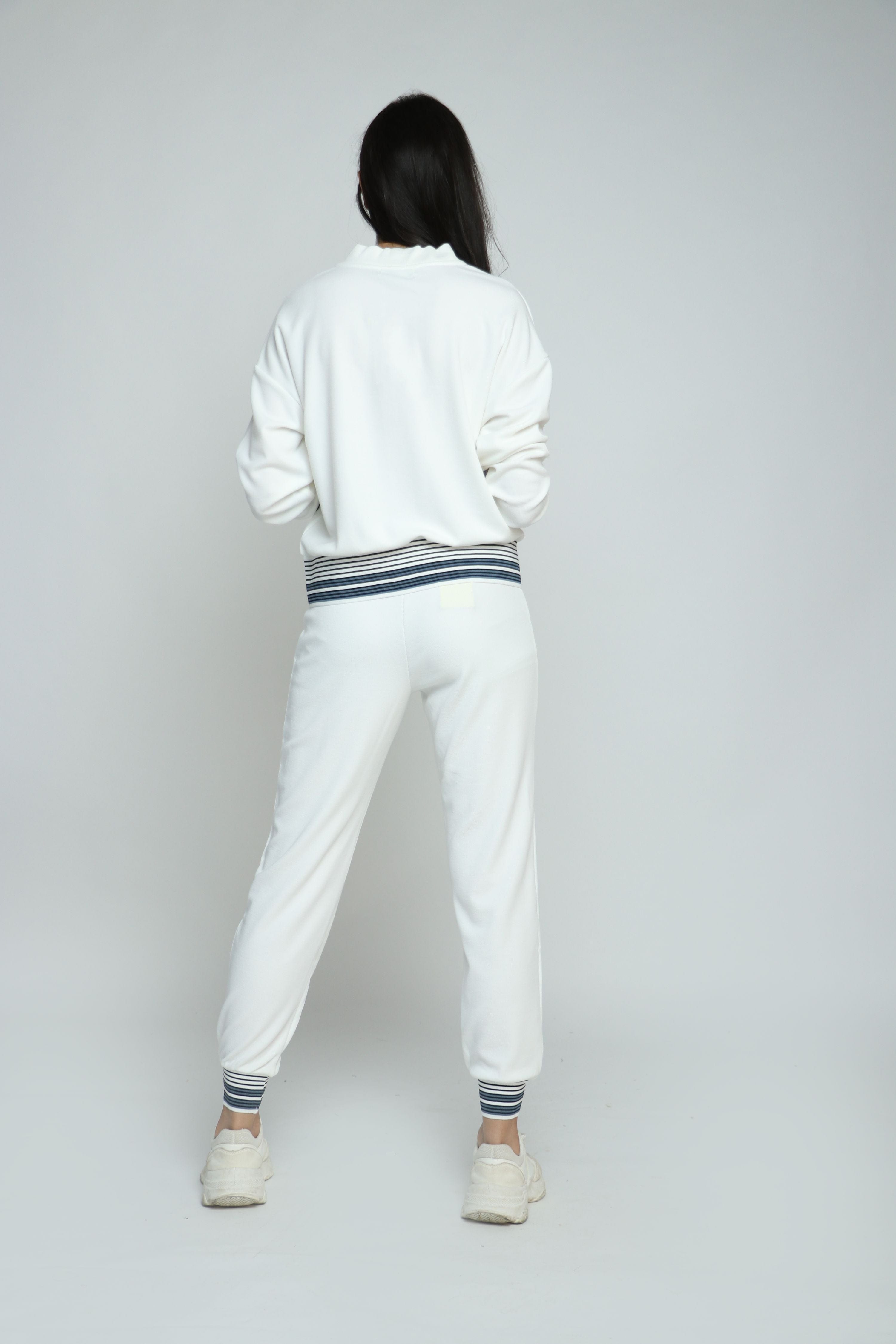 ميكا بنطلون رياضي طويل بمطاط على الكاحل نسائي