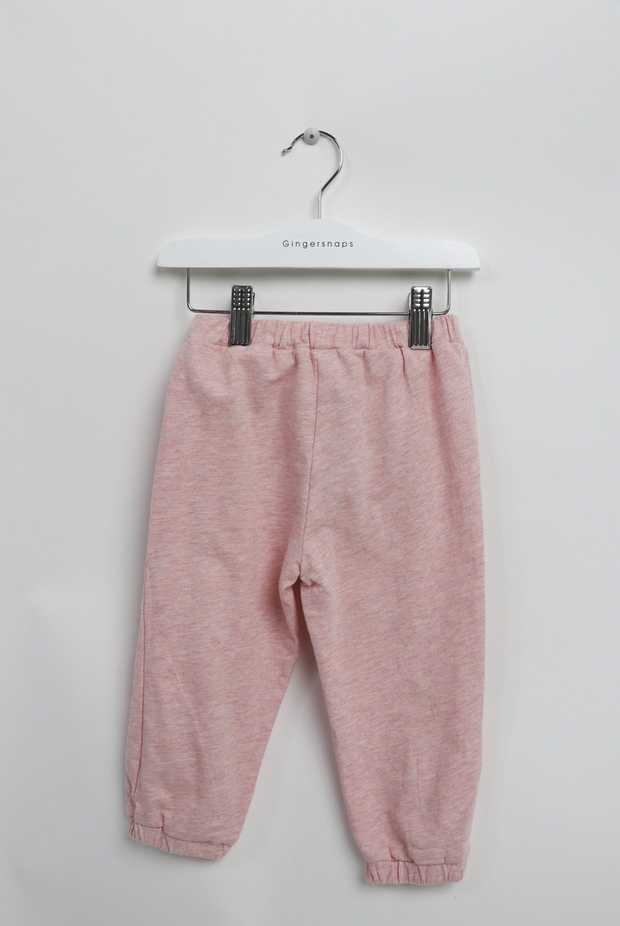 جينجرسنابس بنطلون واسع قماش بناتي وردي