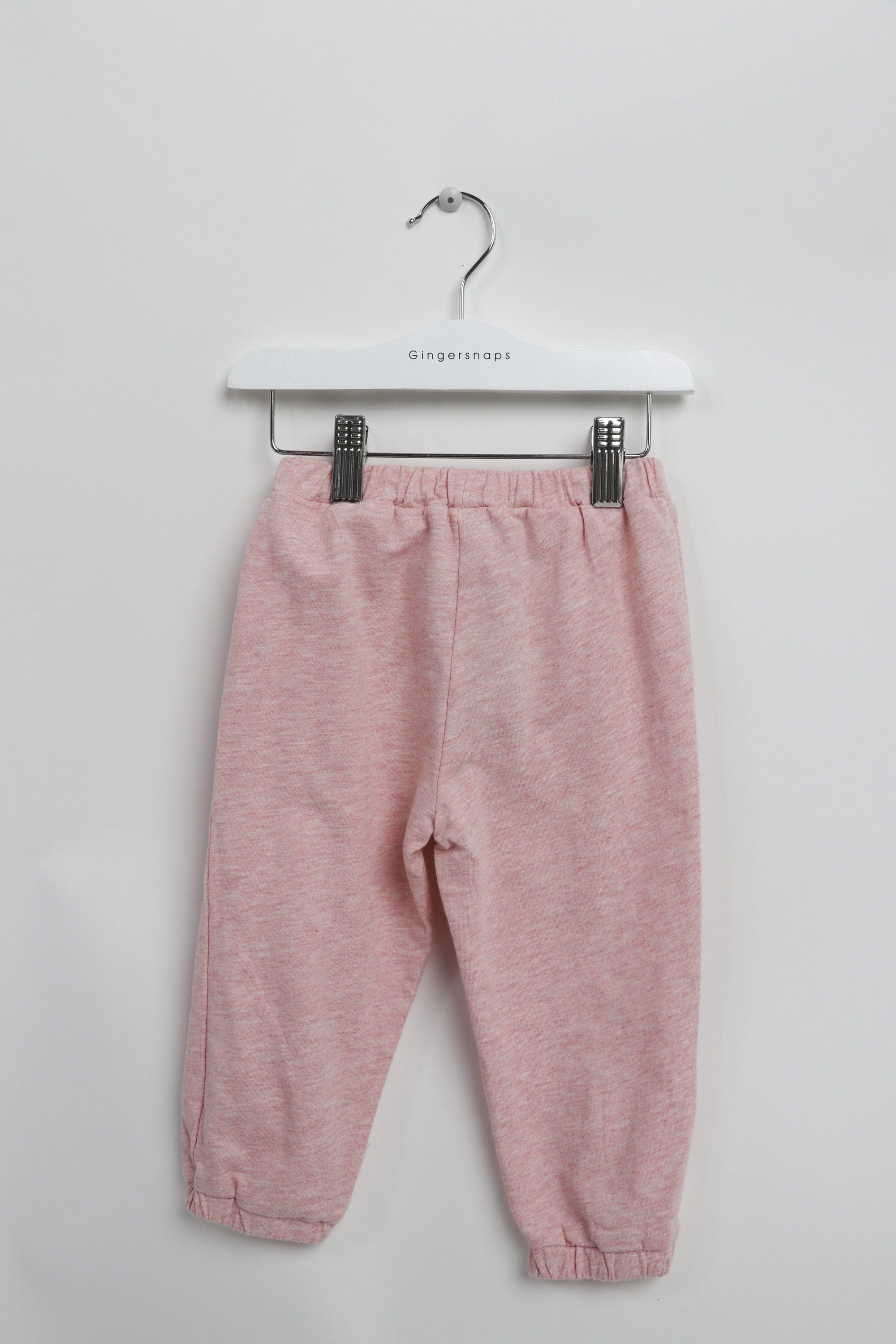 جينجرسنابس بنطلون واسع قماش بناتي وردي