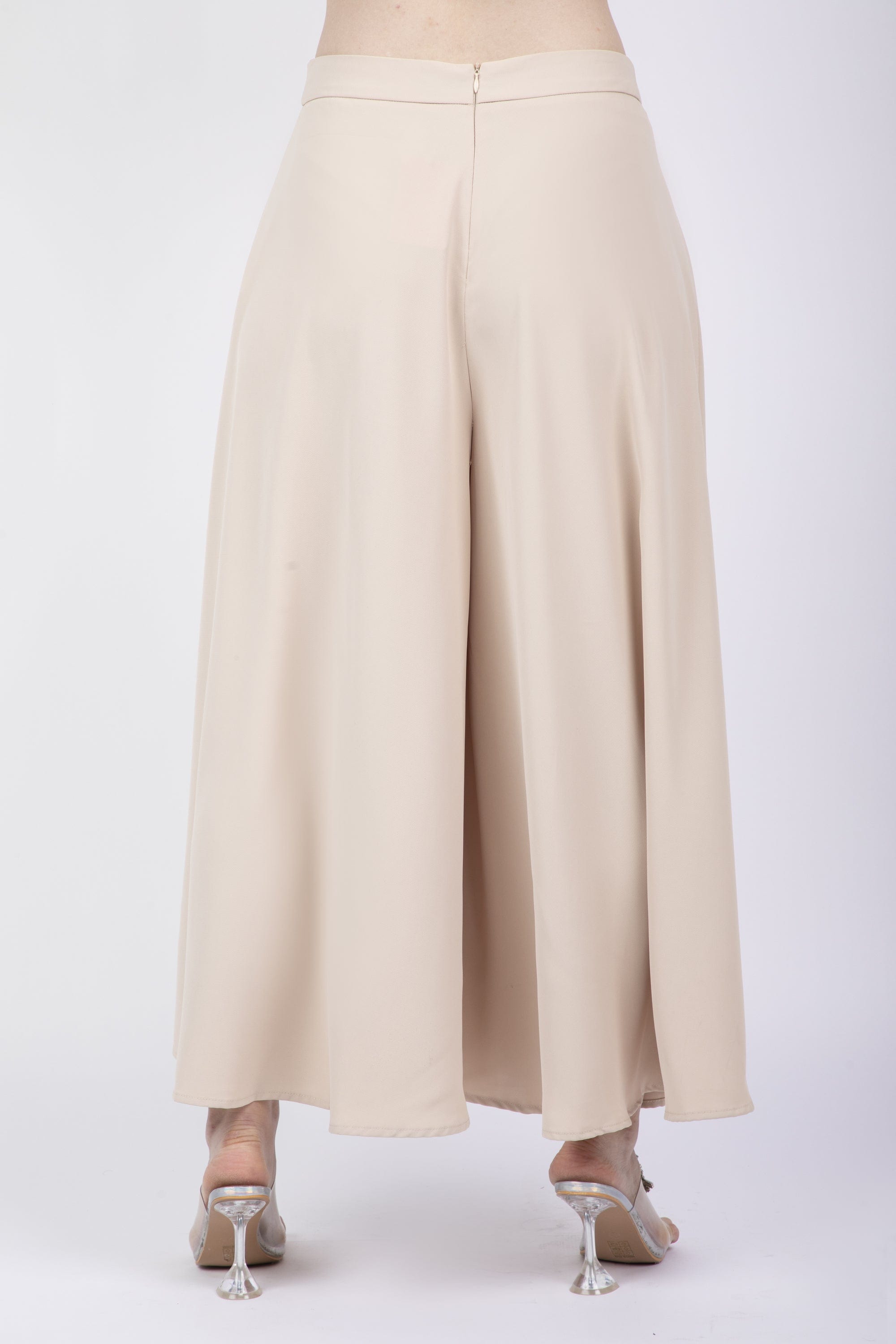 نتشي بنطلون كلوش واسع طويل نسائي