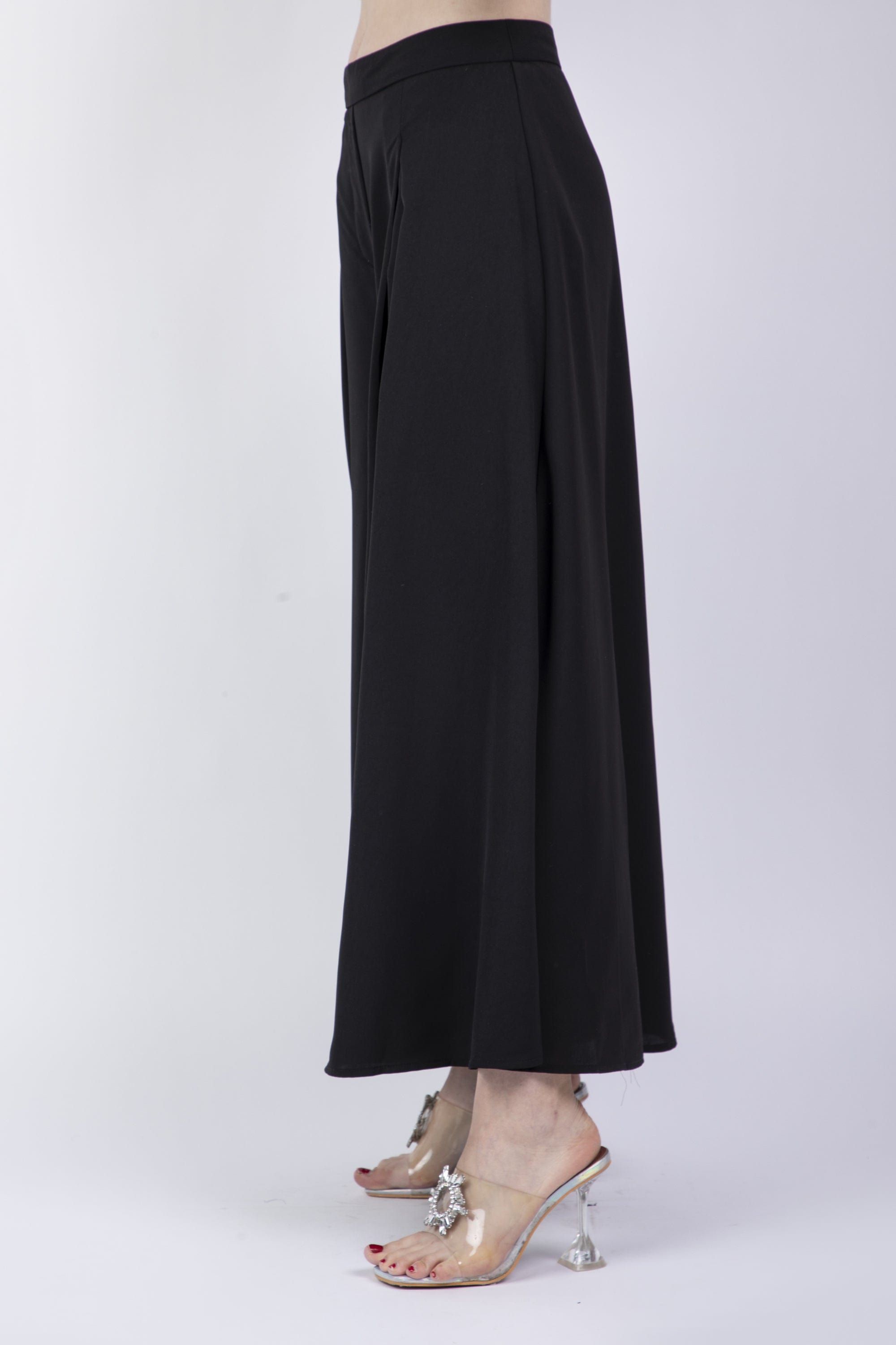 نتشي بنطلون كلوش واسع طويل نسائي