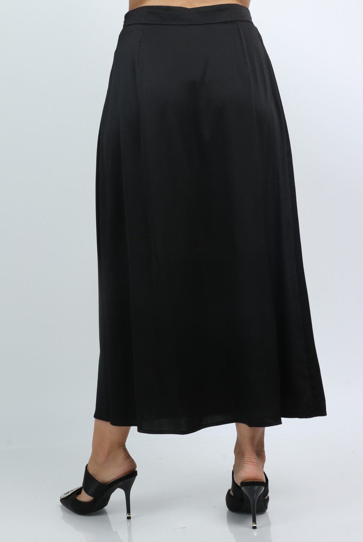 نتشي تنورة طويلة نسائية بخصر عالي