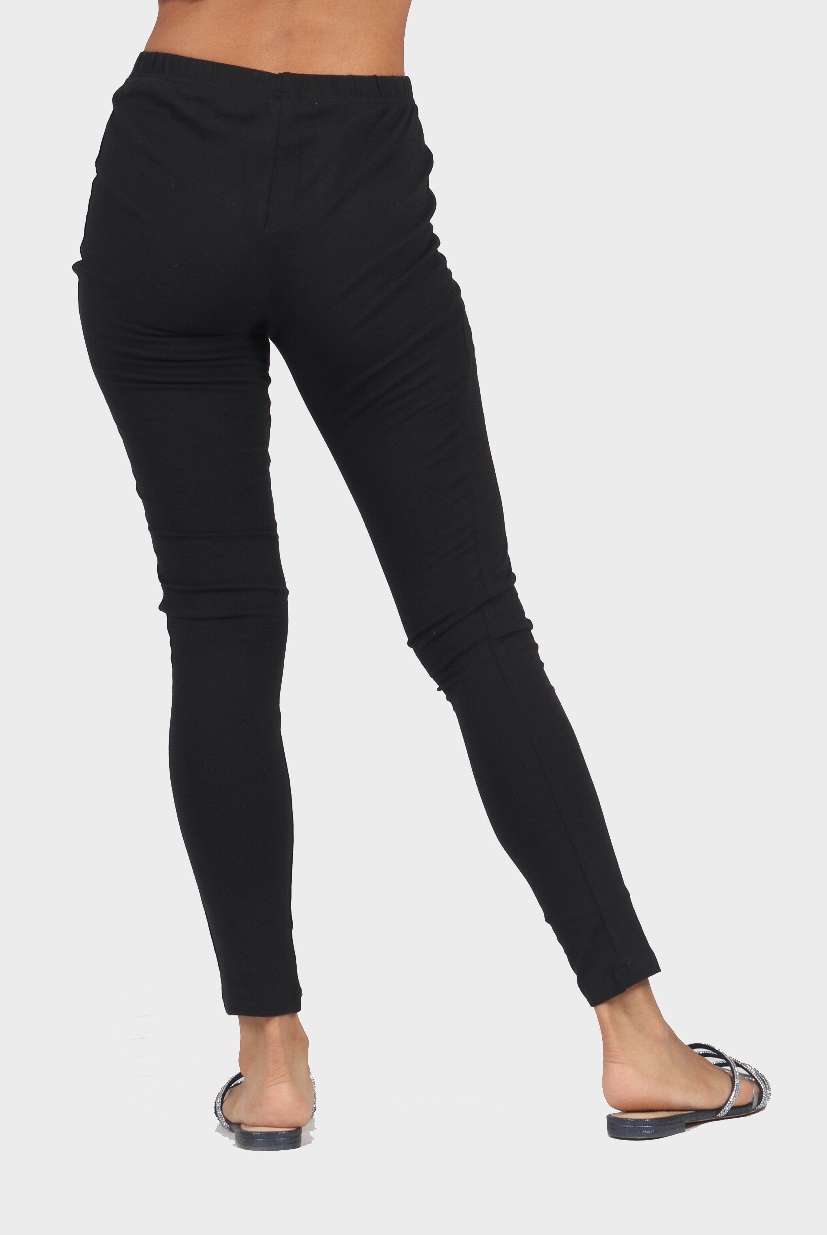 ميكا بنطلون ليقنز سادة طويل نسائي