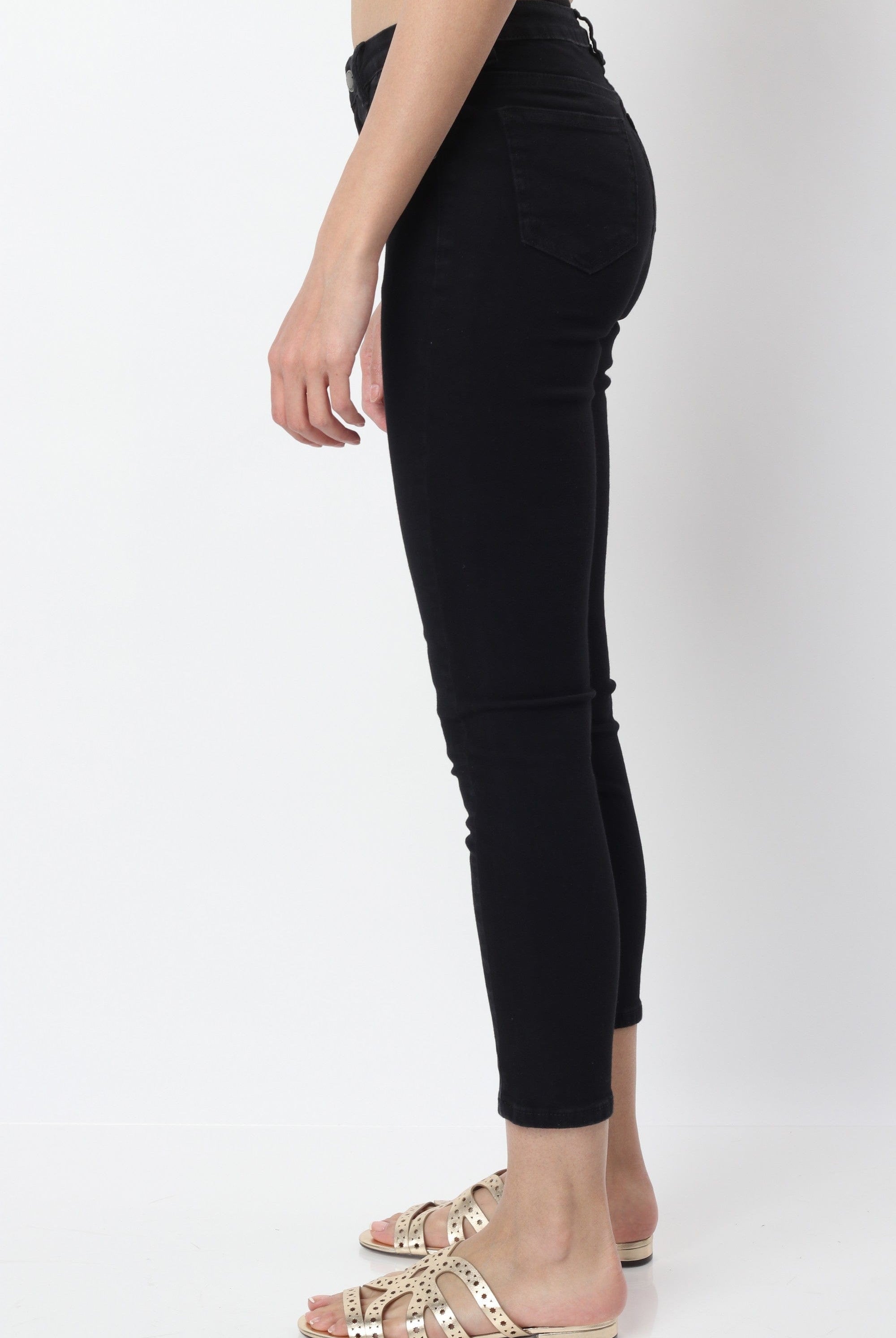 ميكا بنطلون جينز سكيني هاي ويست طويل نسائي