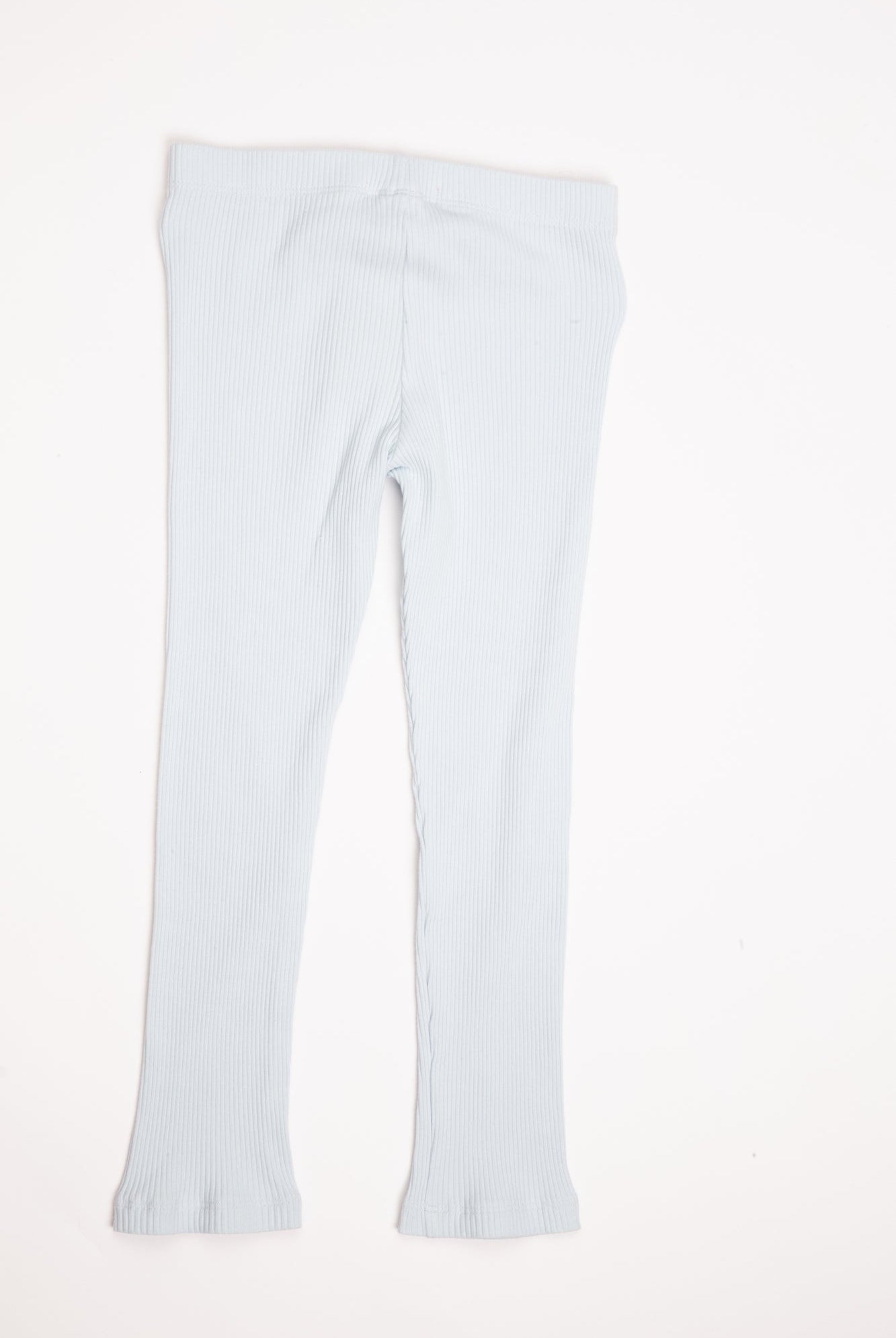 جينجرسنابس بنطلون بناتي مضلع خصر مرتفع أزرق