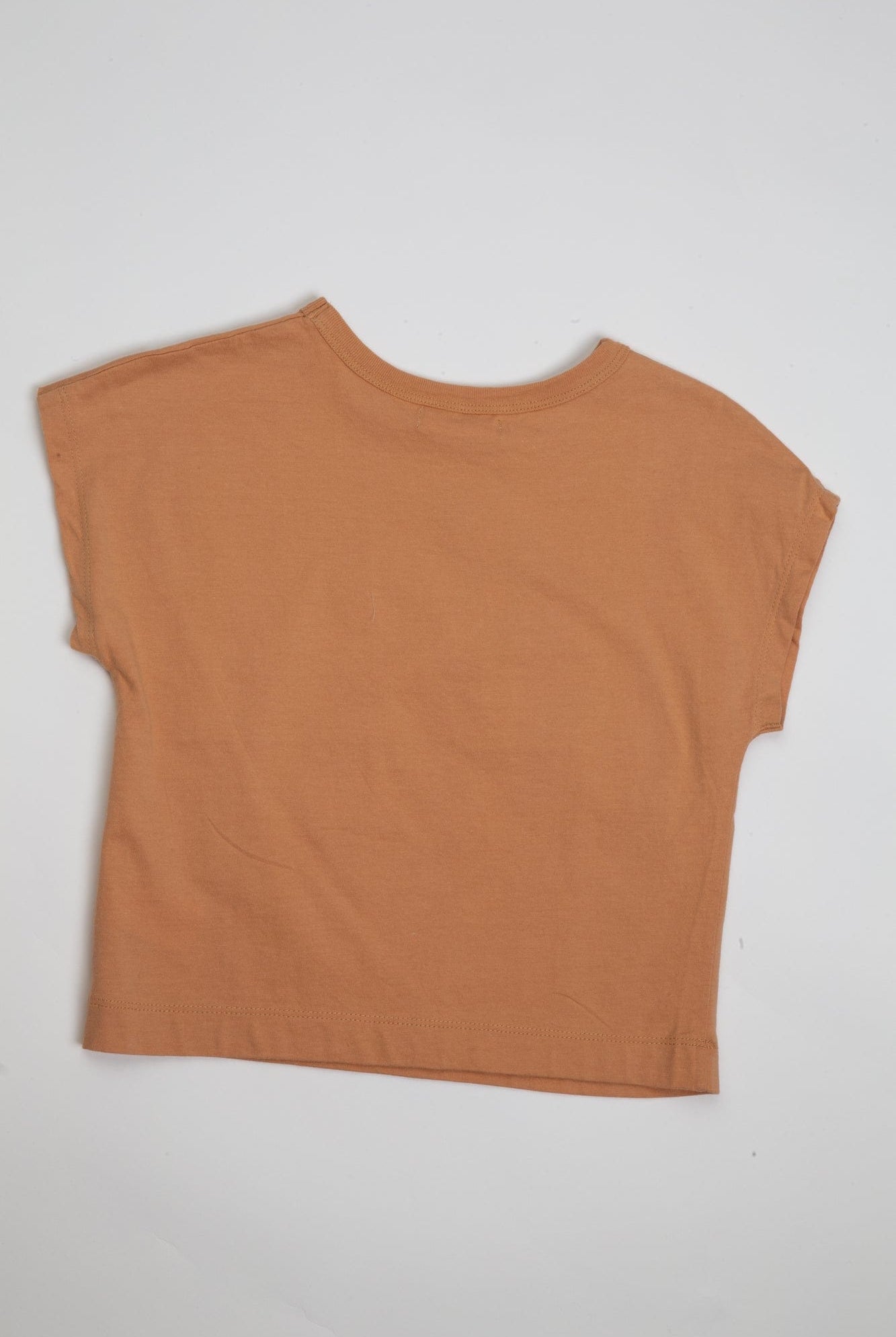 جينجرسنابس تيشيرت بنات بطبعة زهور بني