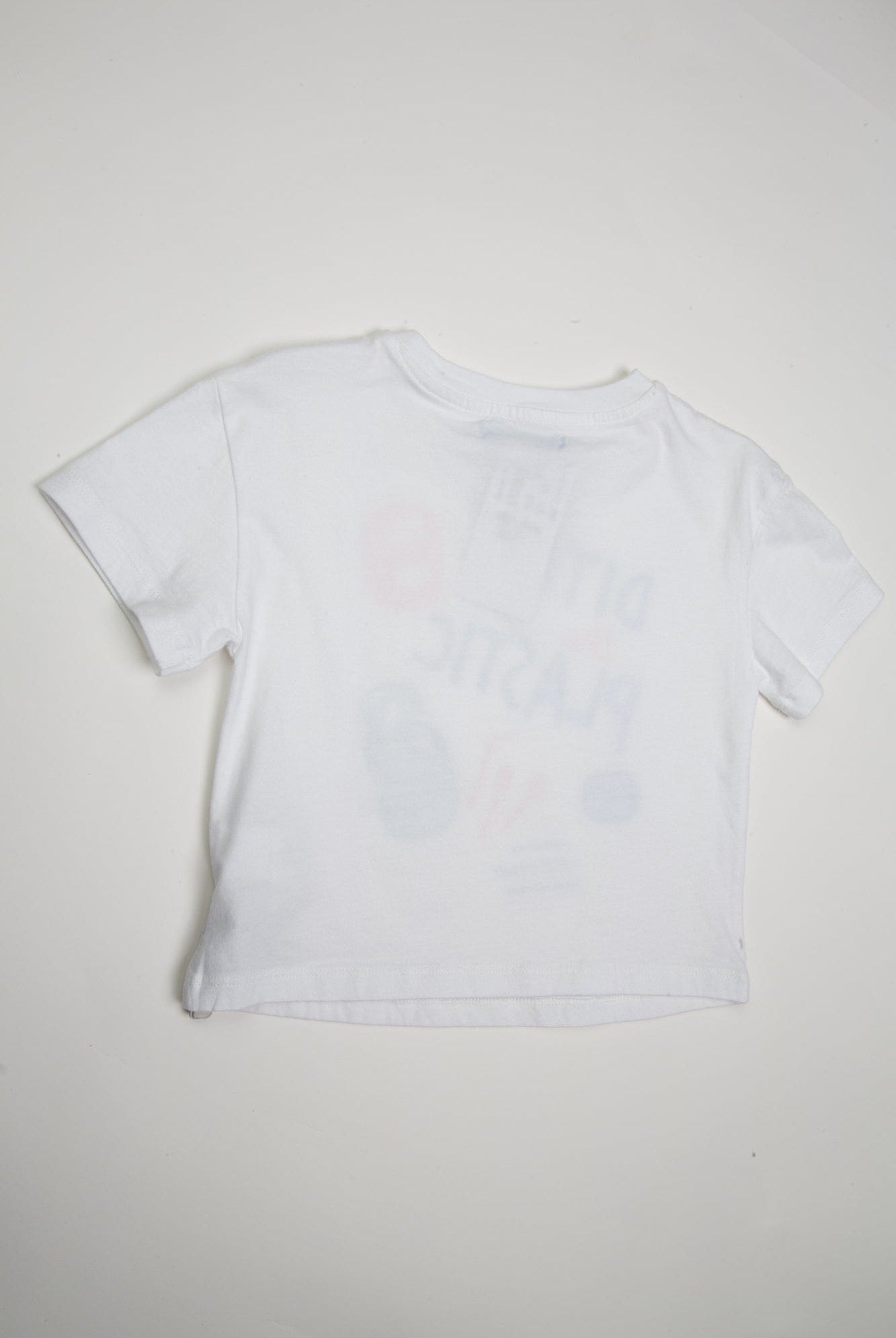 جينجرسنابس تيشيرت مطبوع بناتي أبيض