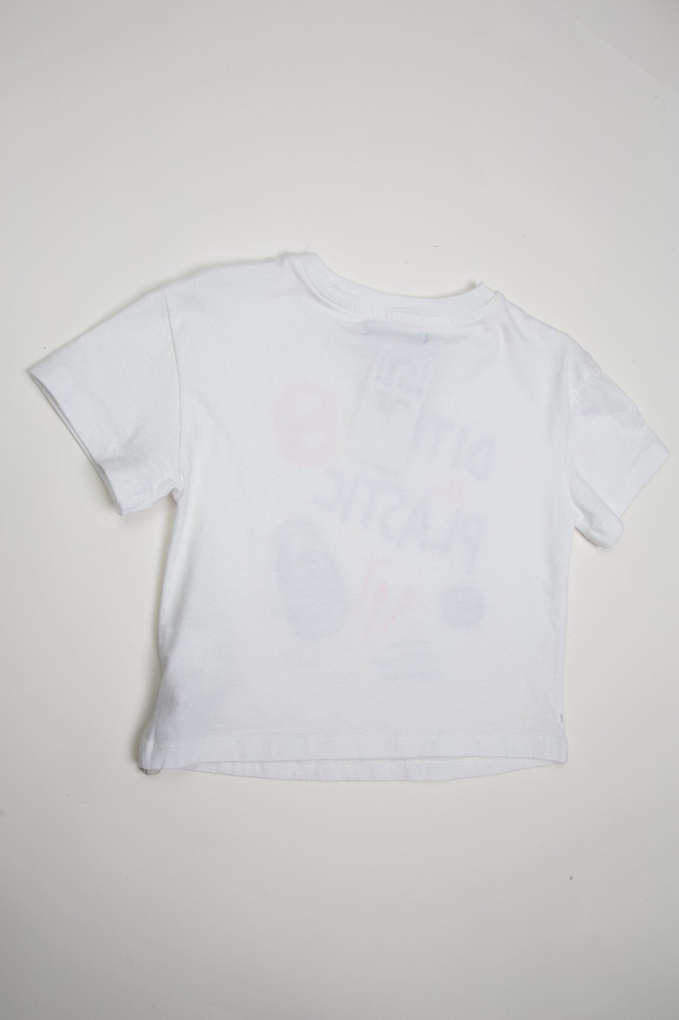 جينجرسنابس تيشيرت مطبوع بناتي أبيض