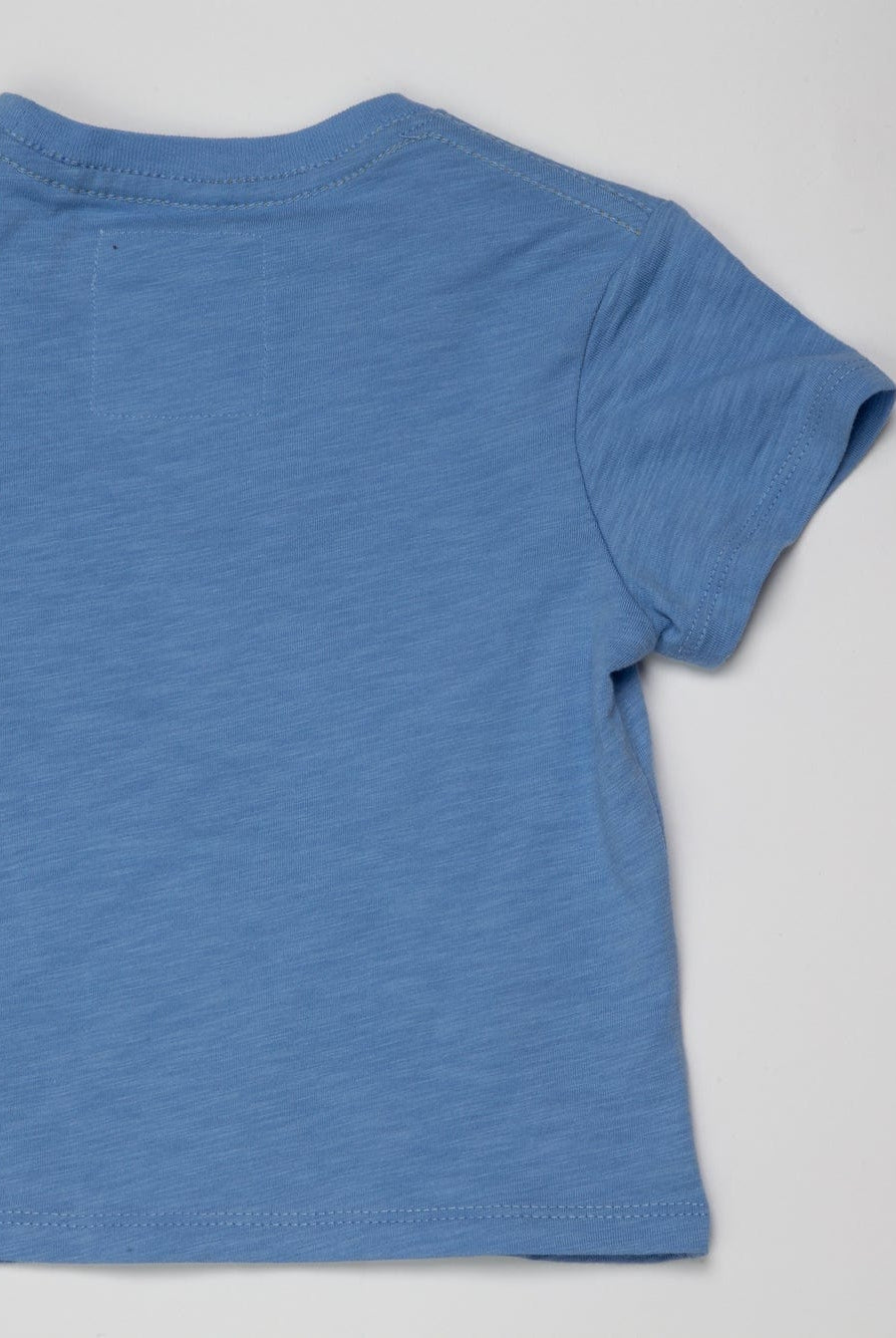 جينجرسنابس تي شيرت ولادي رضع بطبعة جاليبينو أحمر غامق