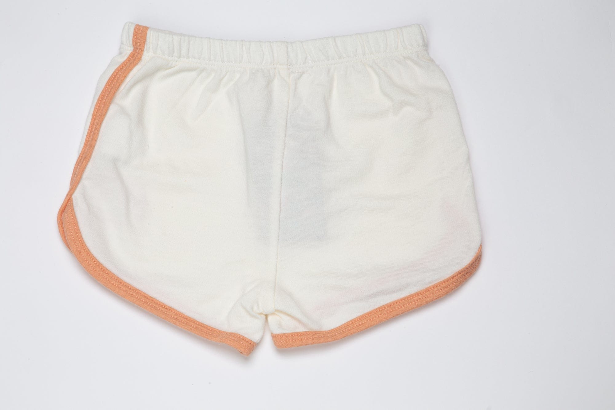 جينجرسنابس شورت بيبي بنات مزين بحواف أبيض