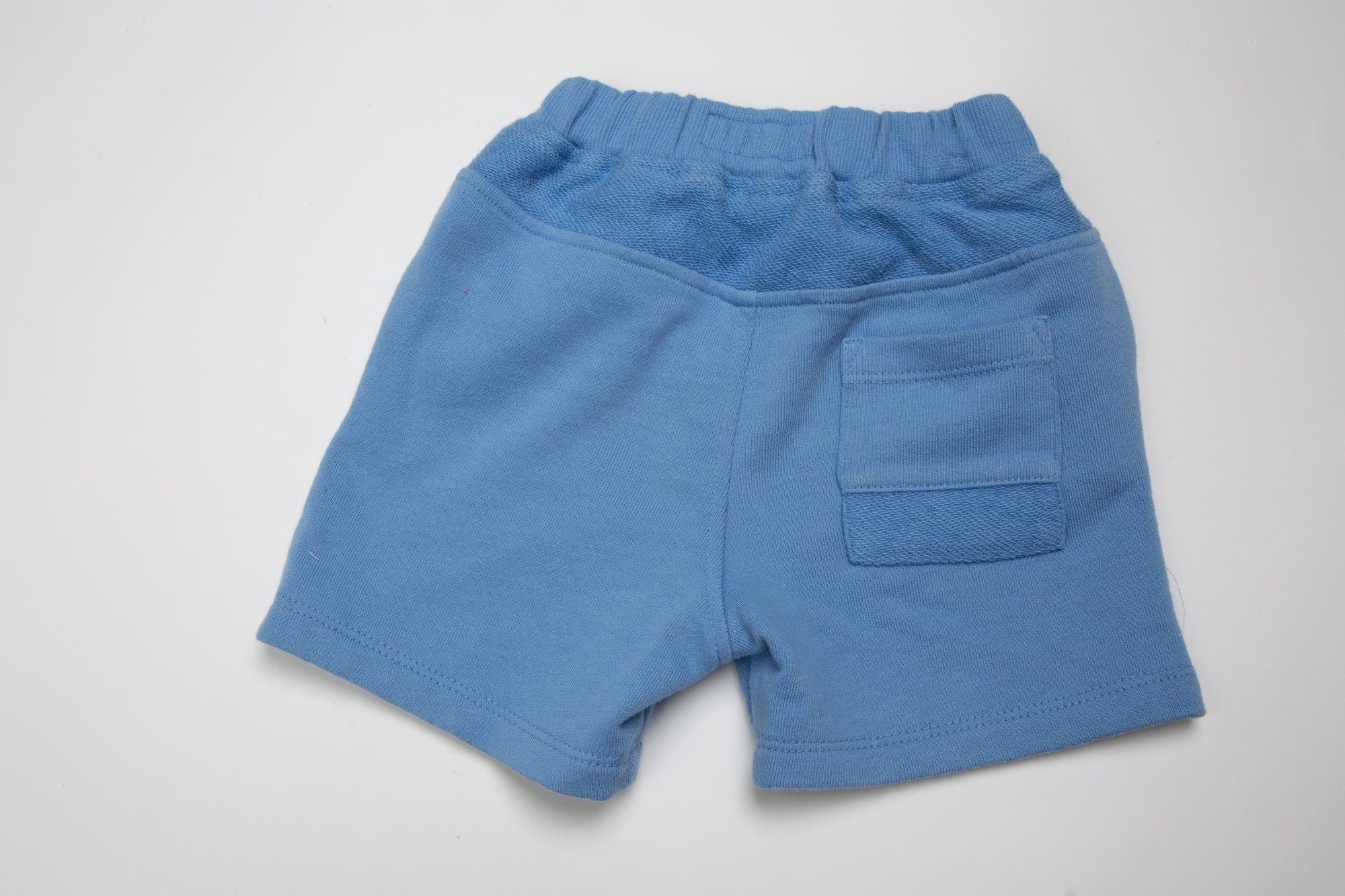 جينجرسنابس شورت رضع ولادي قماشي سادة أحمر غامق