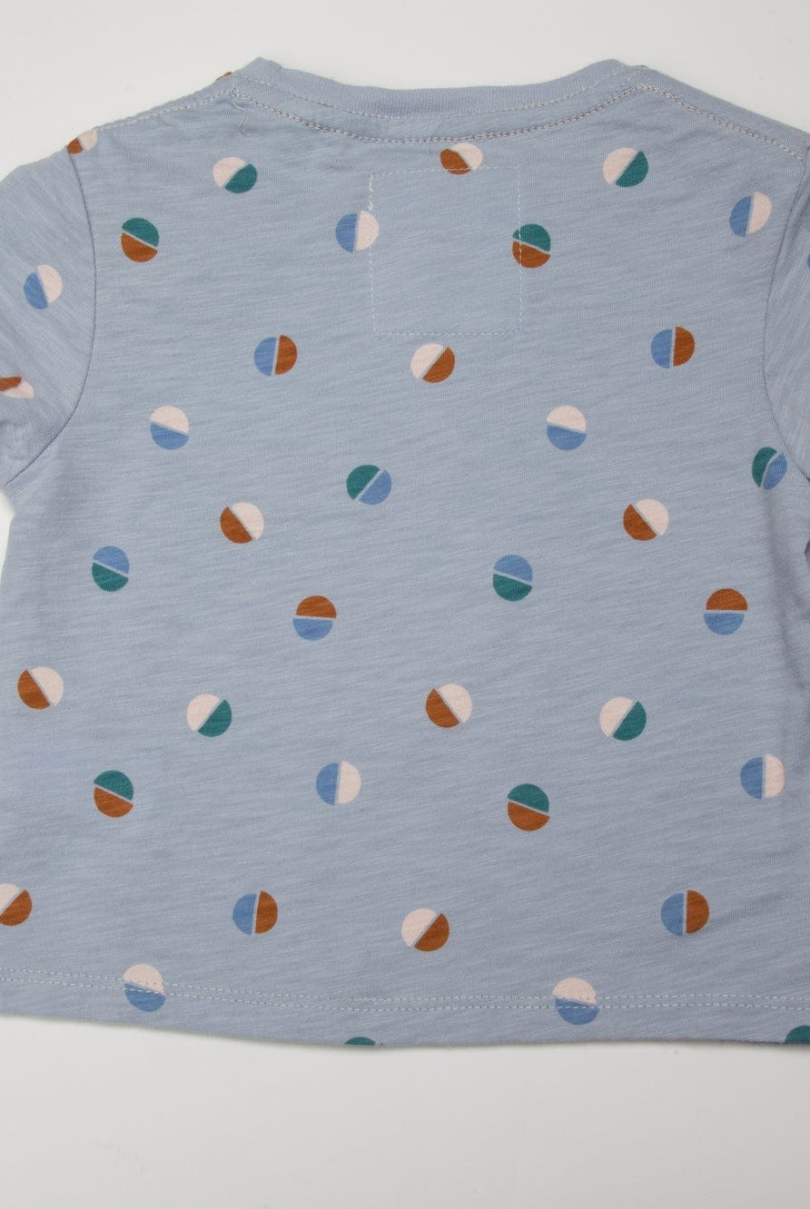 جينجرسنابس تي شيرت ولادي كرات نص كم أوف وايت