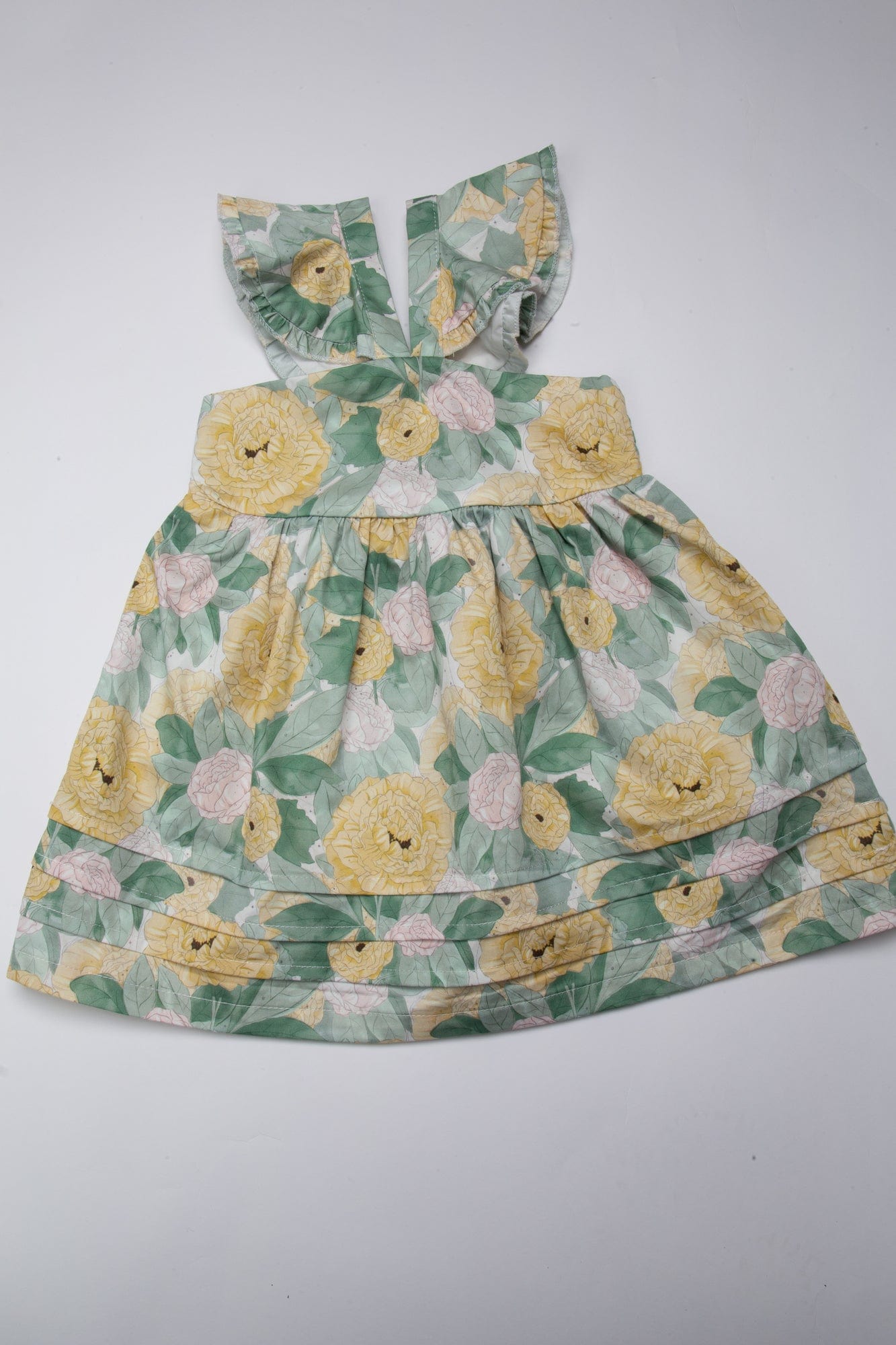 جينجرسنابس فستان أطفال بيبي مشجر بحمالات عريضة متعدد الألوان