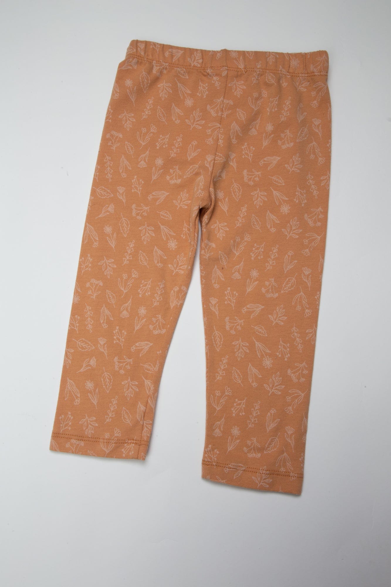 جينجرسنابس بنطلون ليقنز رضع بناتي بنمط مشجر بني