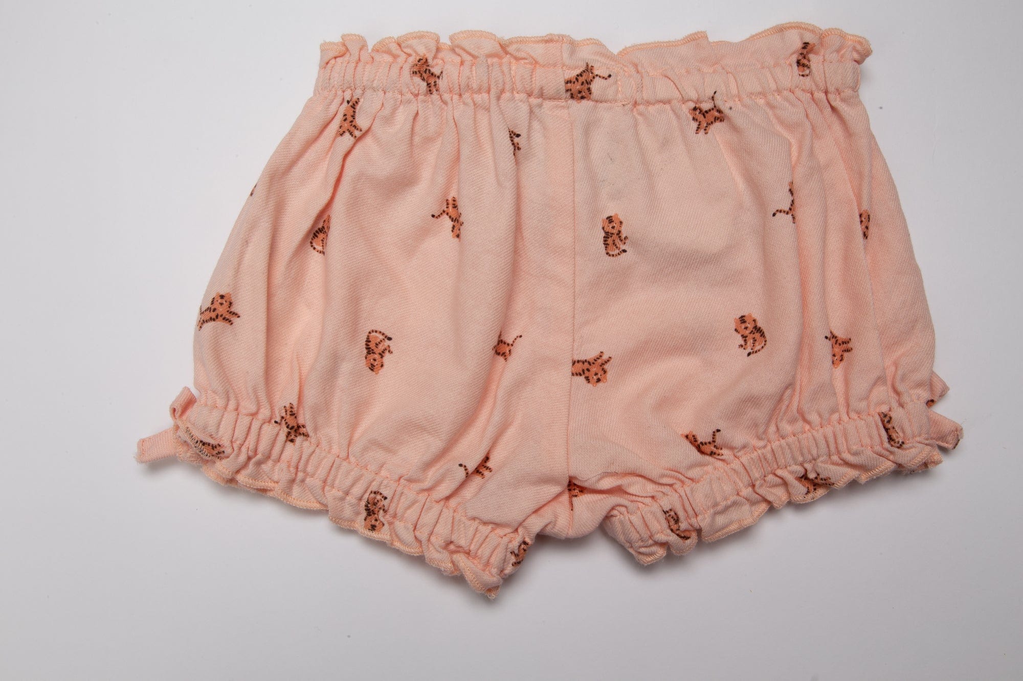 جينجرسنابس شورت بيبي بنات بنمط قط أحمر بنفسجي