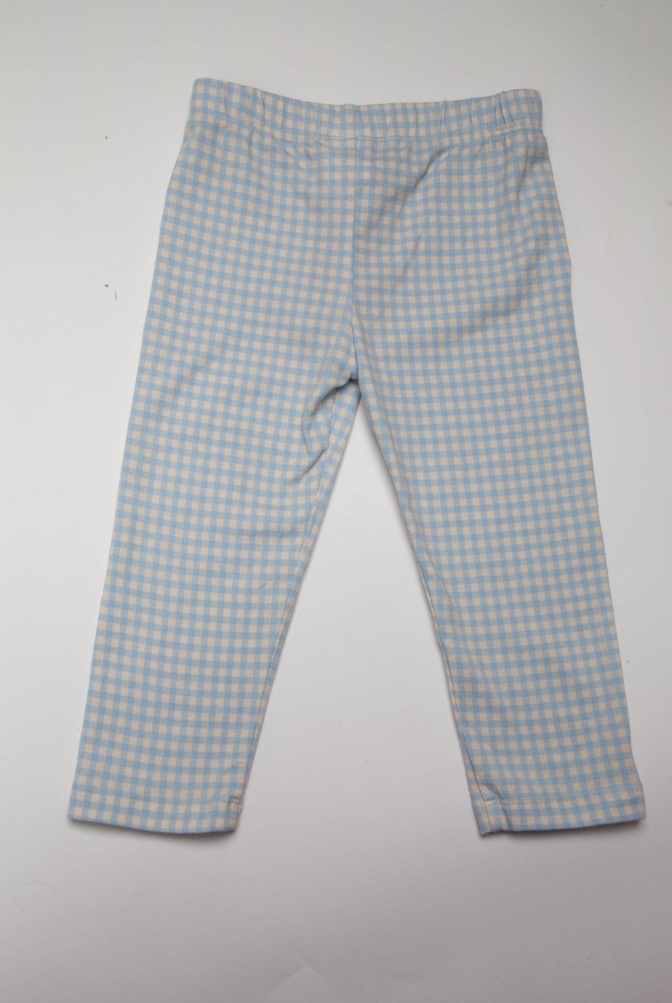 جينجرسنابس بنطلون بناتي مربعات صغيرة أزرق