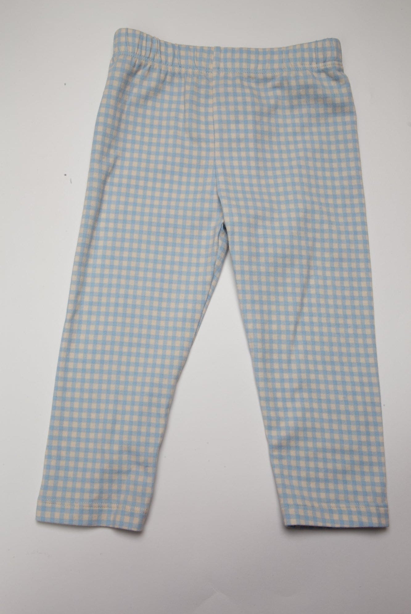 جينجرسنابس بنطلون بناتي مربعات صغيرة أزرق