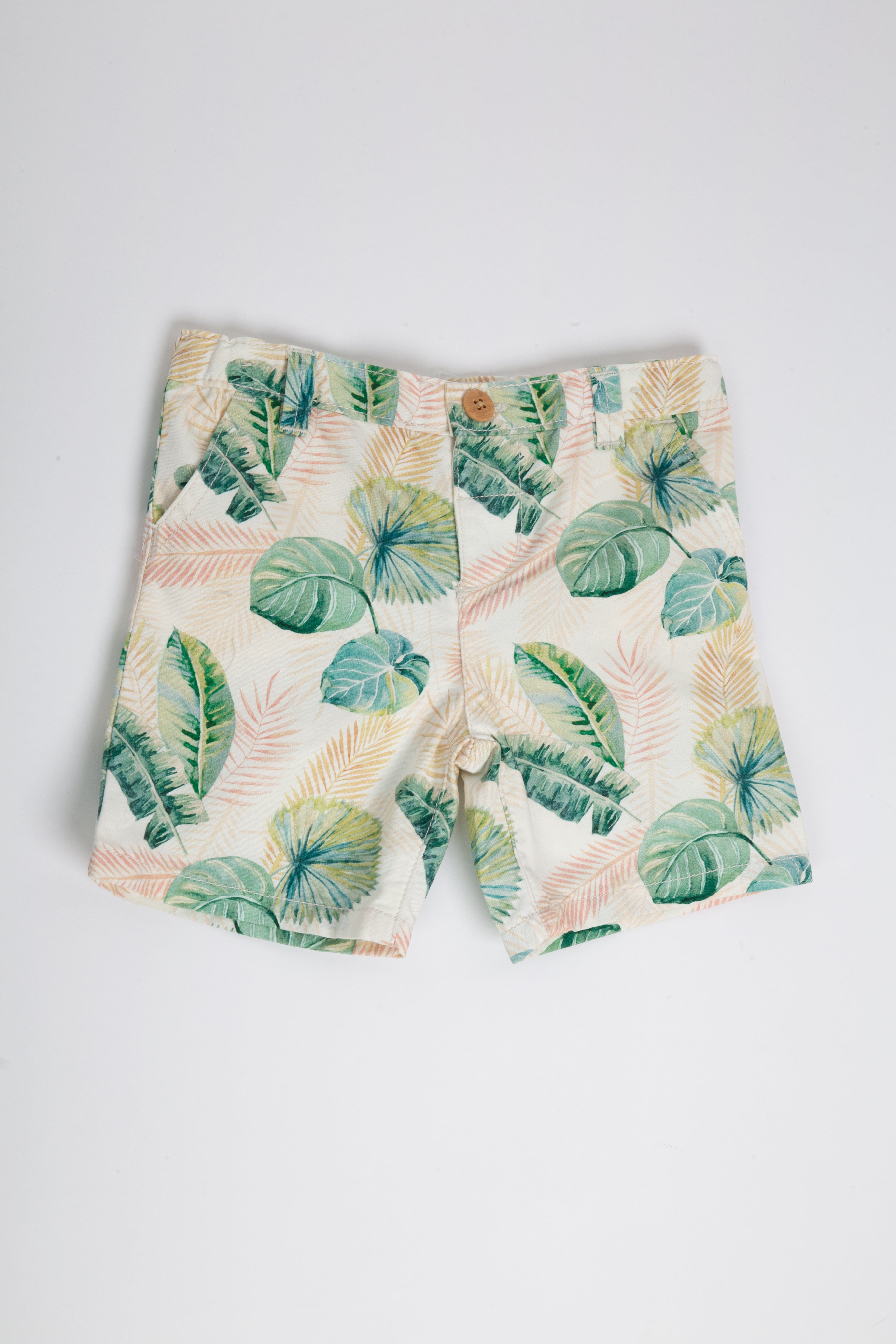 جينجرسنابس شورت مشجر قصير بسحاب متعدد الألوان