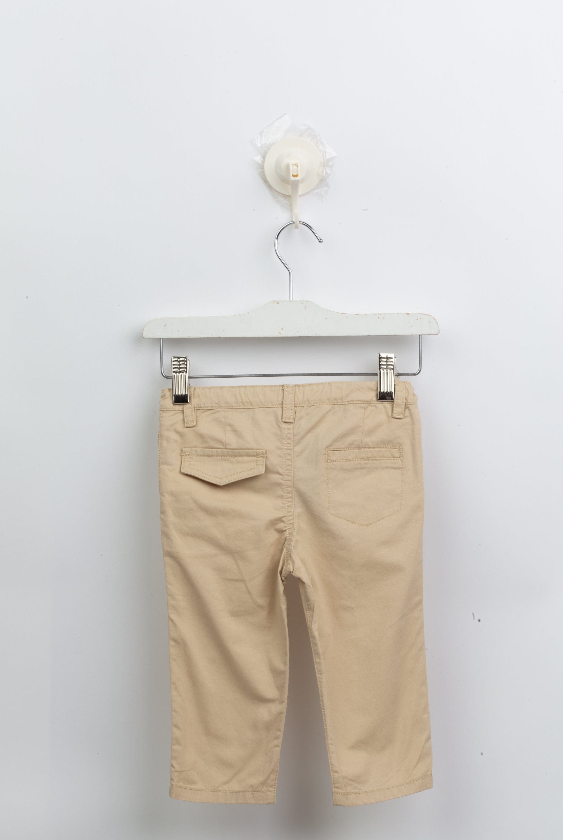 جينجرسنابس بنطلون سادة ولادي بزرار أمامي البيج