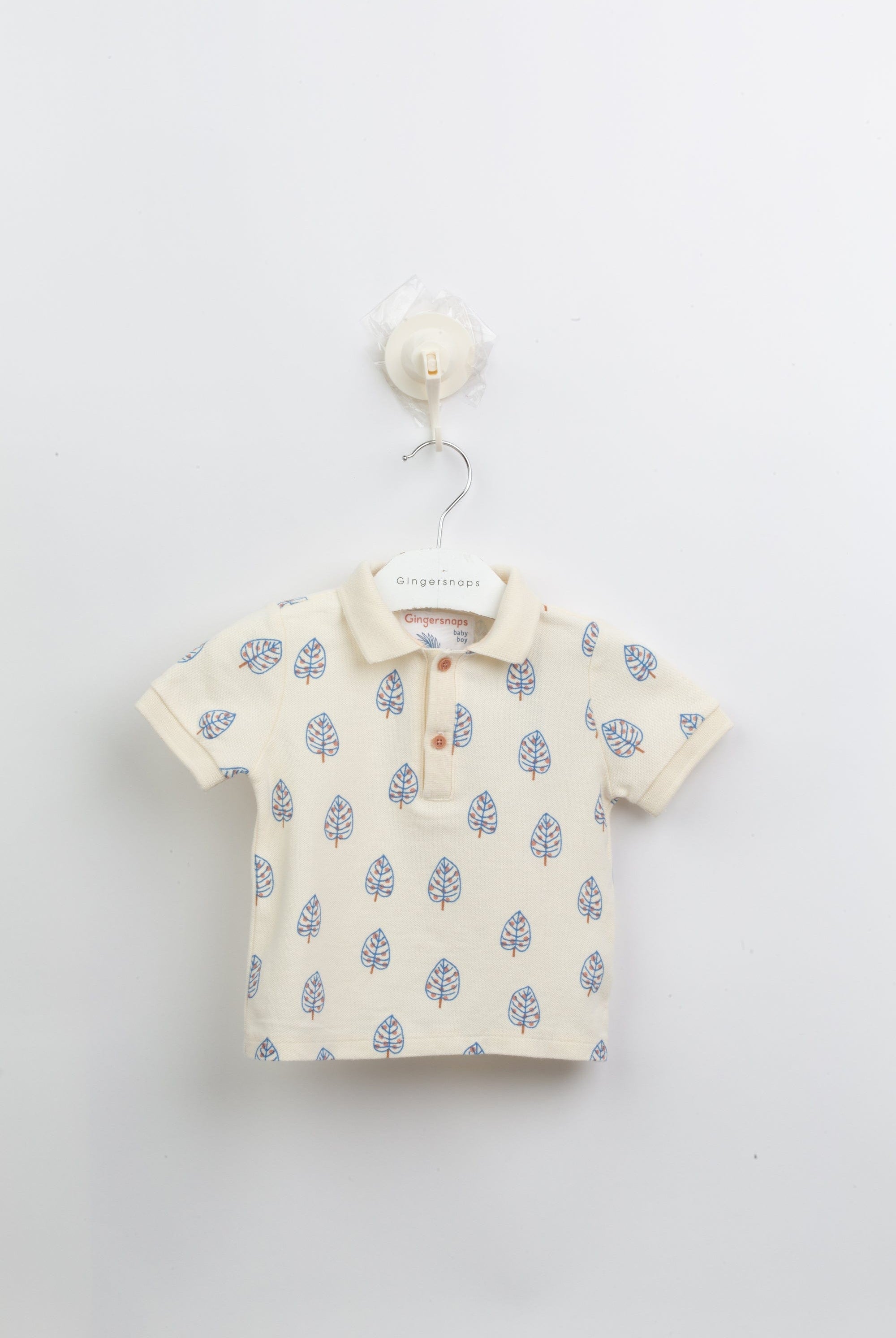 جينجرسنابس تي شيرت رضع ولادي بنمط مشجر متعدد الألوان