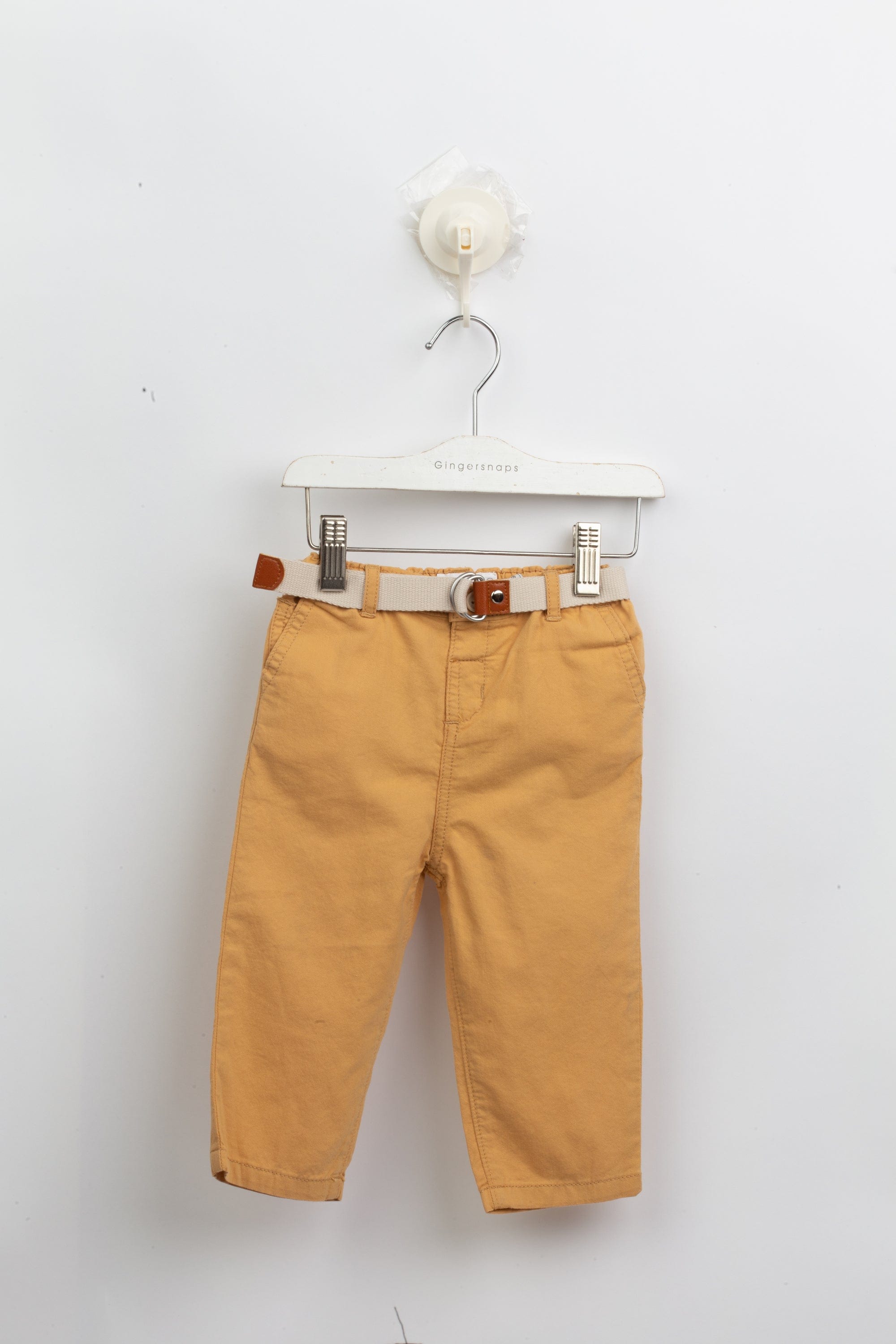 جينجرسنابس بنطلون أولادي واسع وقصير أصفر