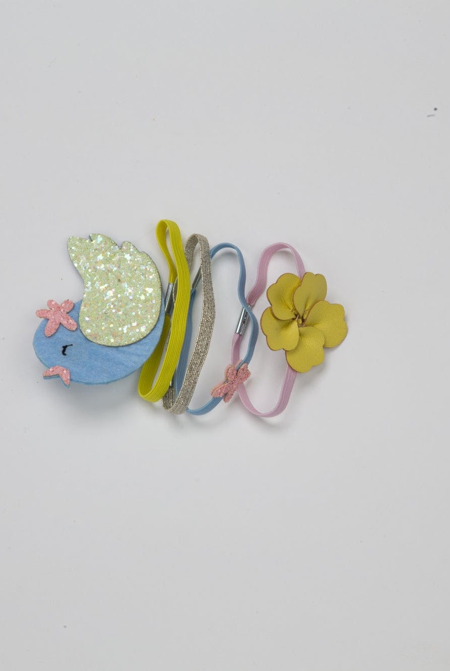 جينجرسنابس توك بناتي ملونة ولامعة ومزينة بالورود متعدد الألوان