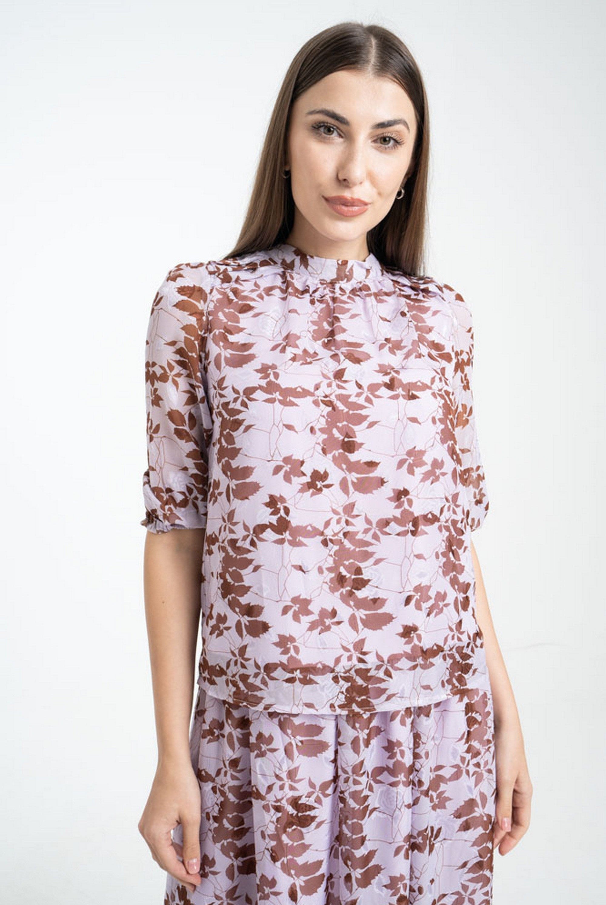 ميكا توب مشجر 3/4 كم بف نسائي