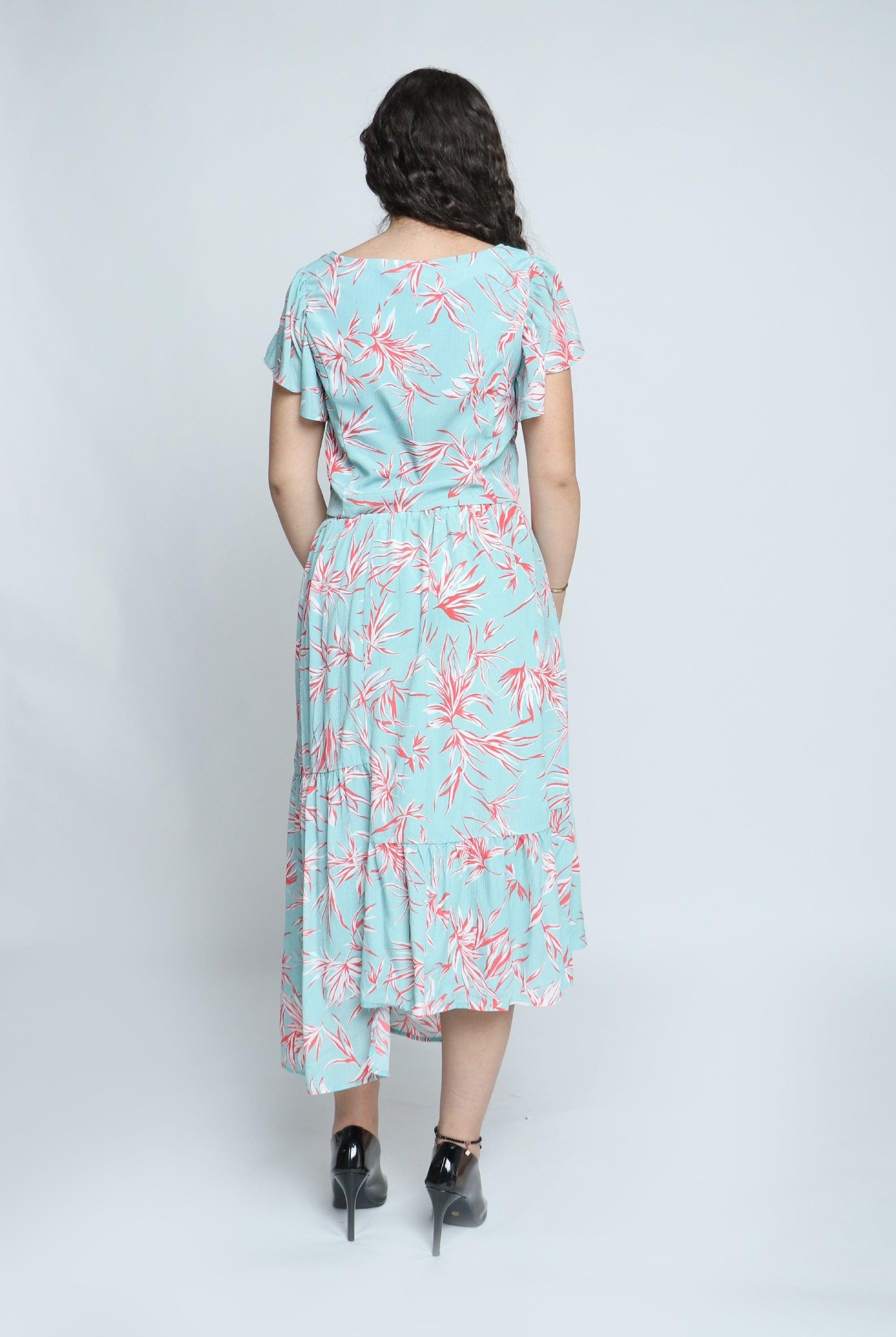 ميكا تنورة ميدي مشجرة طويلة من الجنب