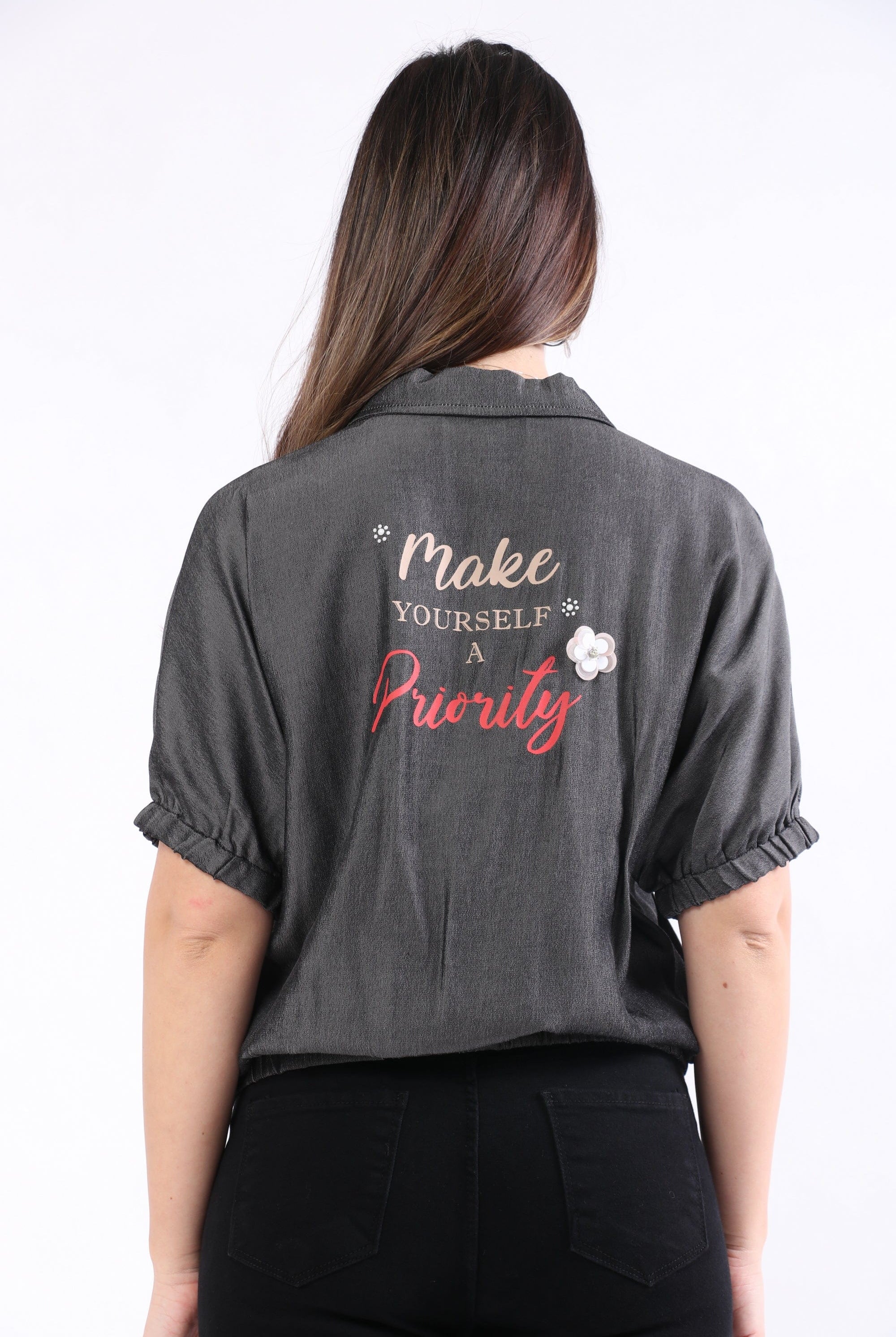 ميكا سترة قصيرة بسحاب نص كم نسائي