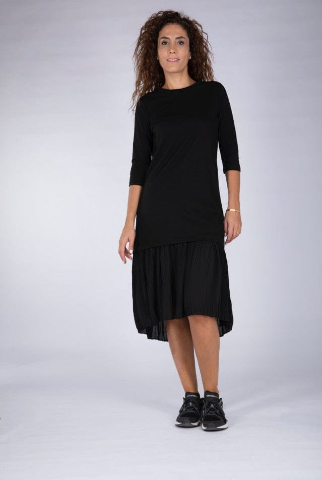 ميكا فستان ميدي سادة 3/4 كم