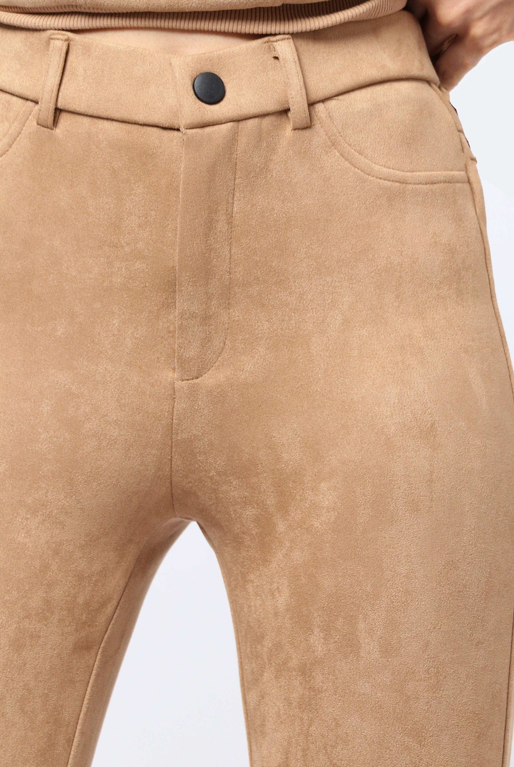 ميكا بنطلون ليقنز بخصر مرتفع نسائي