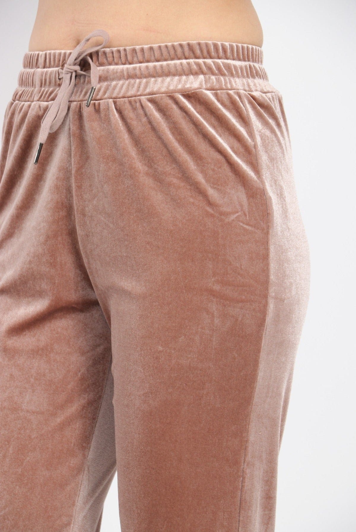 ميكا بنطلون مخمل رياضي ضيق طويل نسائي